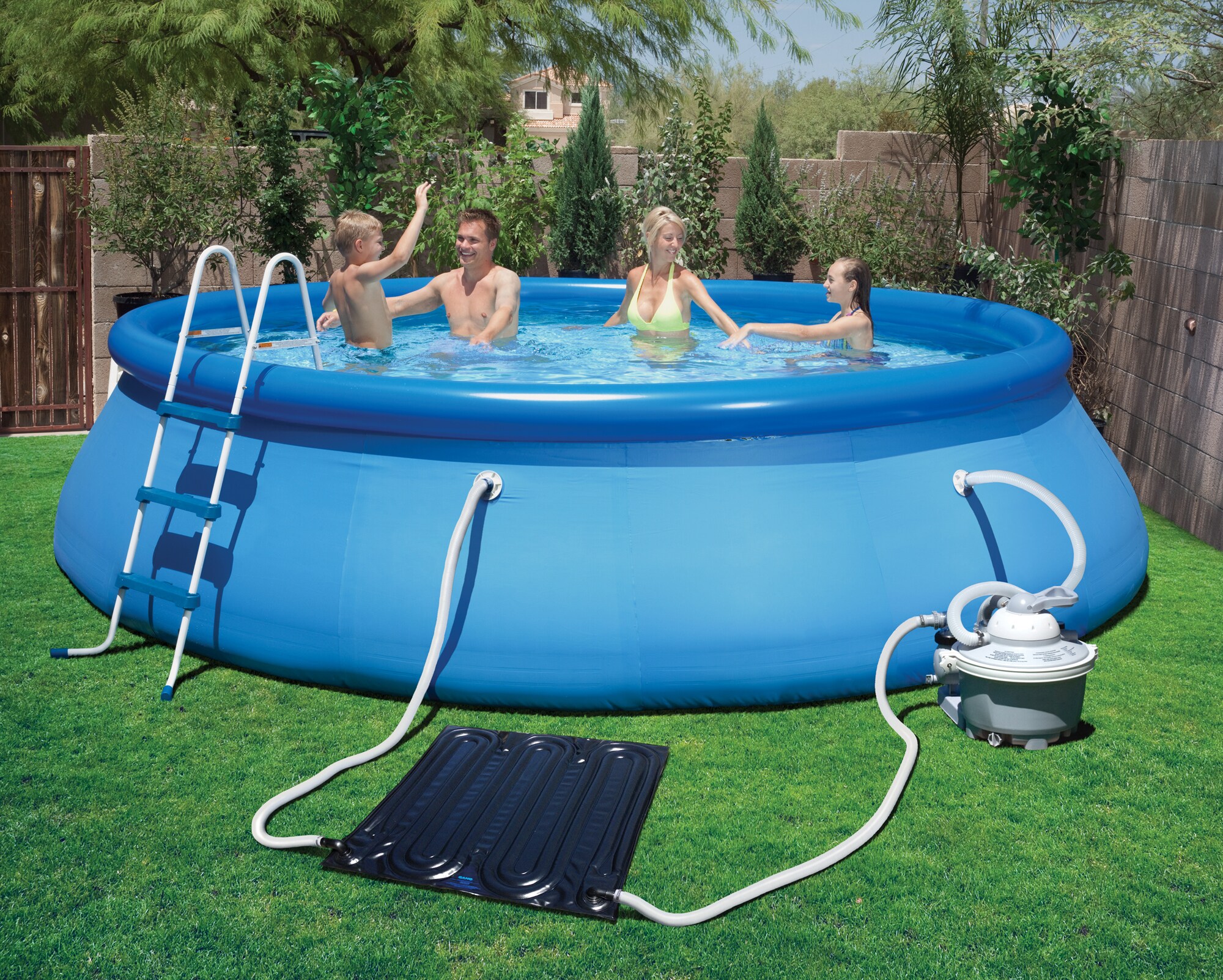 Blue Wave NS6012 Solar-Pool-Heaters - View #2