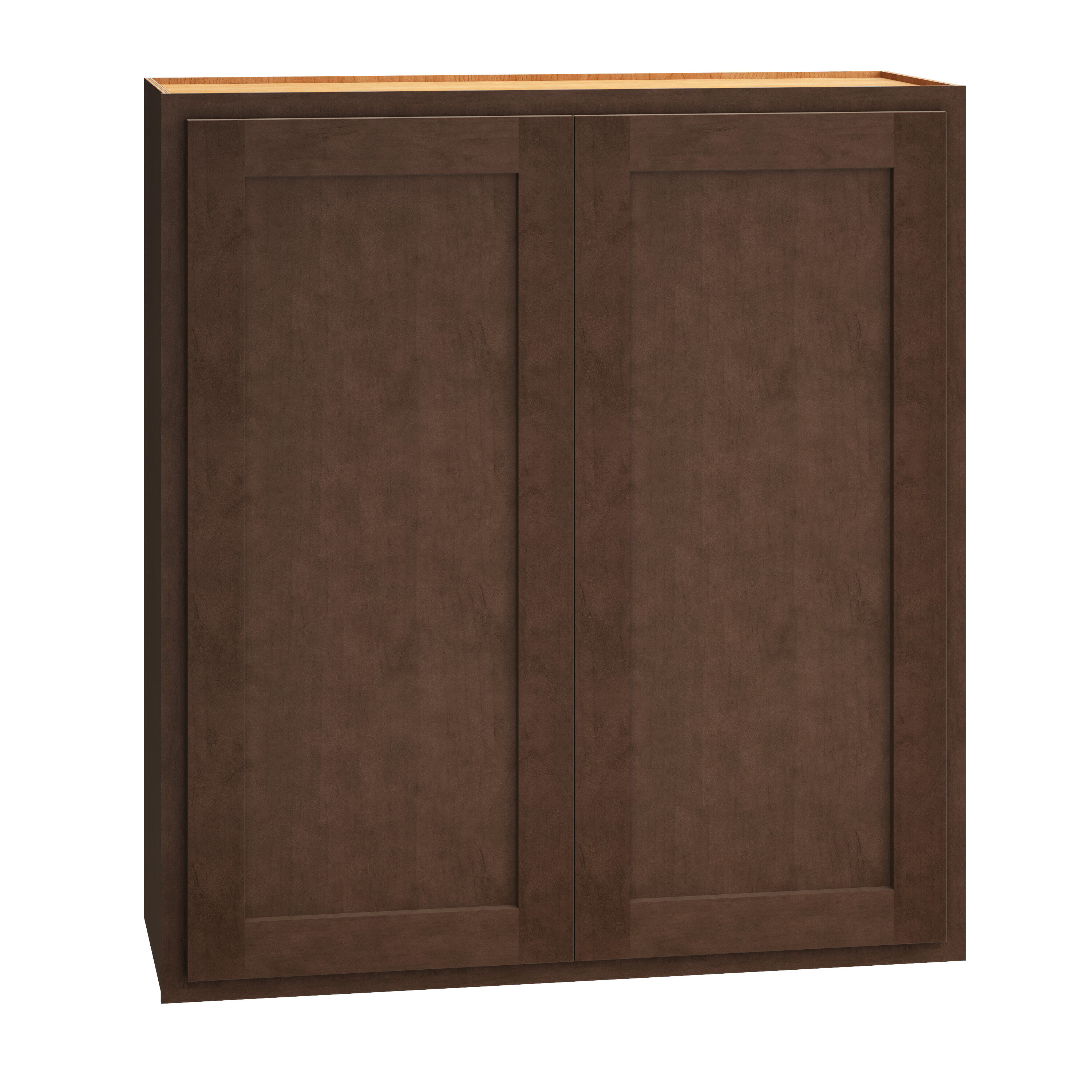 Diamond Express 320 W3336 Jamestown 33-in W x 36-in H x 12-in D Thatch Partial Overlay Wall Fully assembled Plywood Cabinet (Recessed Panel Shaker)