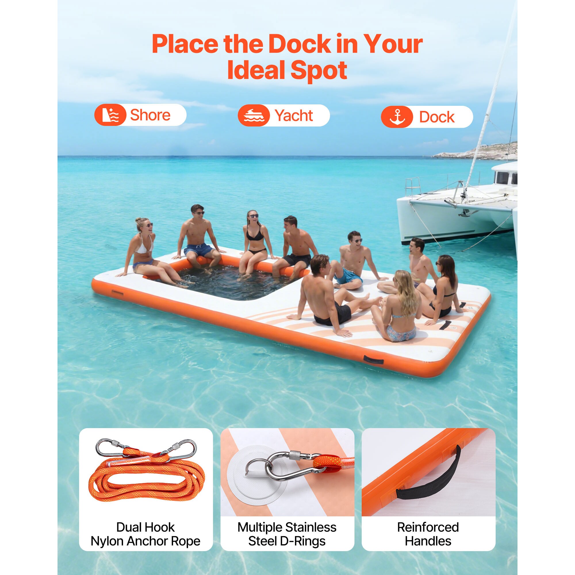 VEVOR SCCQFTZFX15X17511V0 Pool-Toys-Floats - View #4
