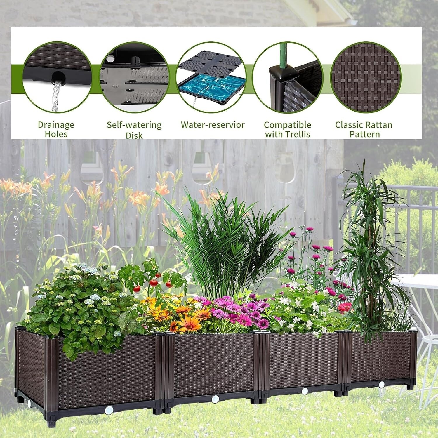 Garvee XQBG33RFPPGSRBM Raised-Garden-Beds - View #7