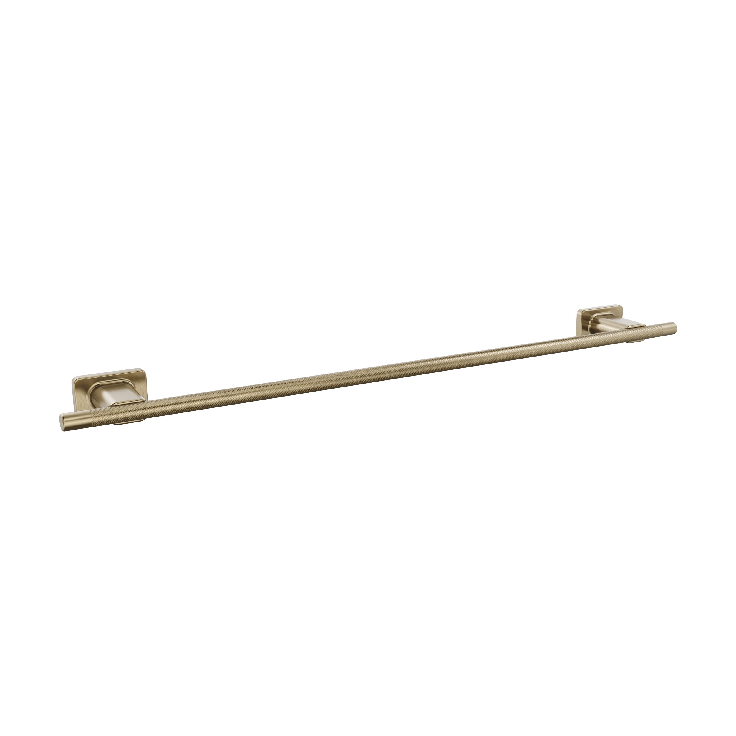 Amerock BH26615BBZ Bronx 24-in Golden Champagne Wall mount Single Towel Bar
