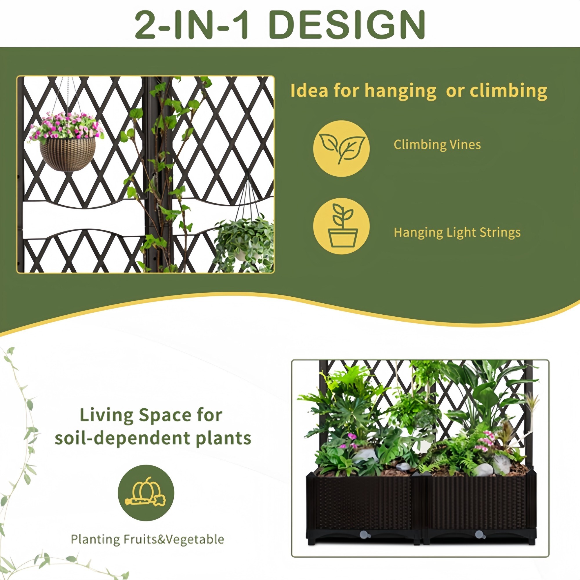 Numhew NHBEN38343 Raised-Planter-Boxes - View #4