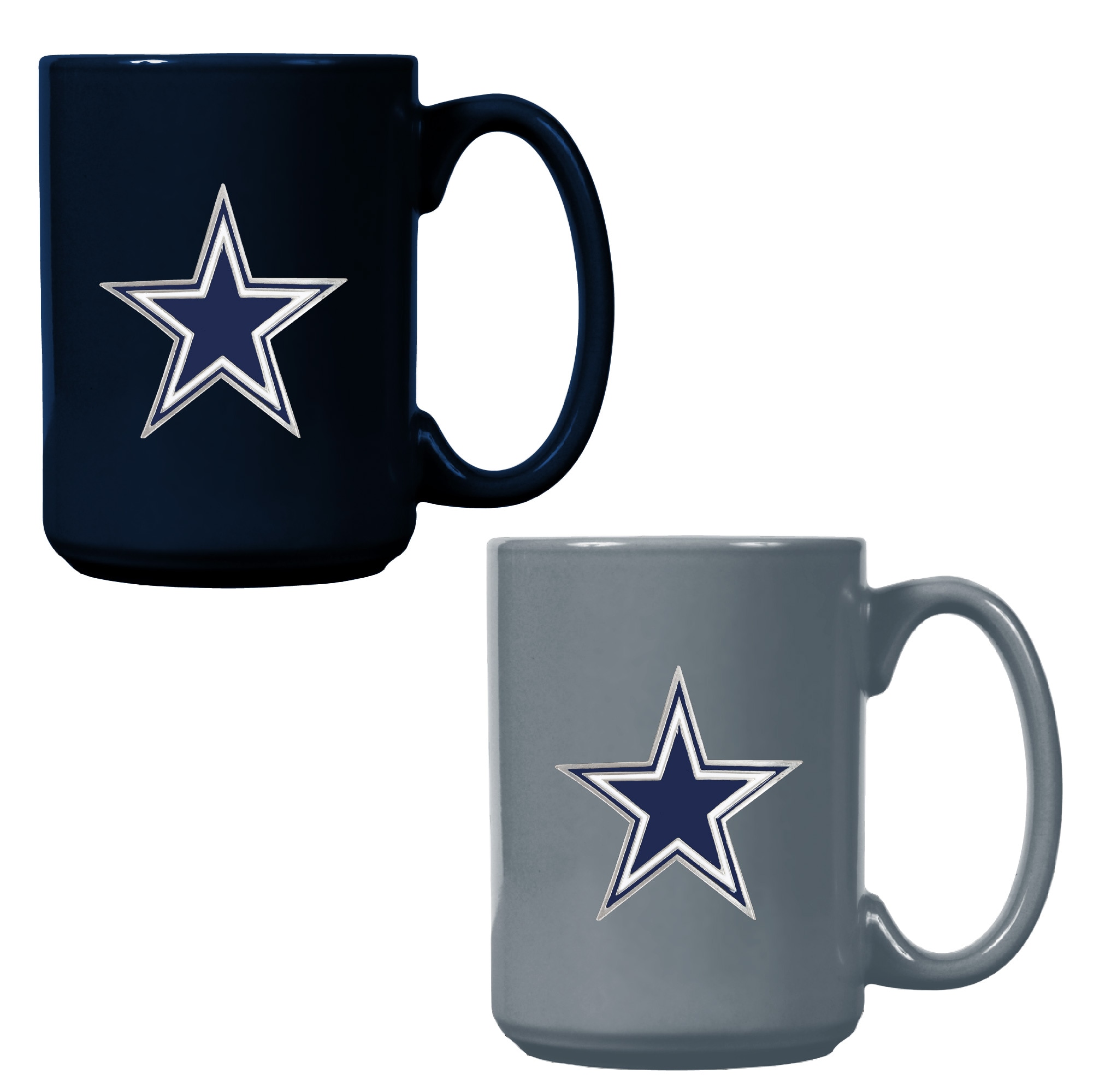 Team Sports America Dallas Cowboys, Ceramic Cup O'Java 17oz Gift Set
