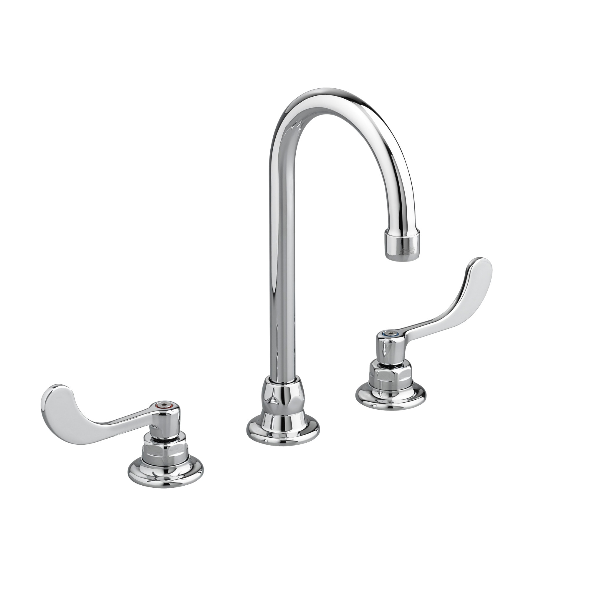American Standard 6540270.002 Monterrey Polished Chrome Widespread 2-Handle WaterSense Swivel Bathroom Sink Faucet with Drain