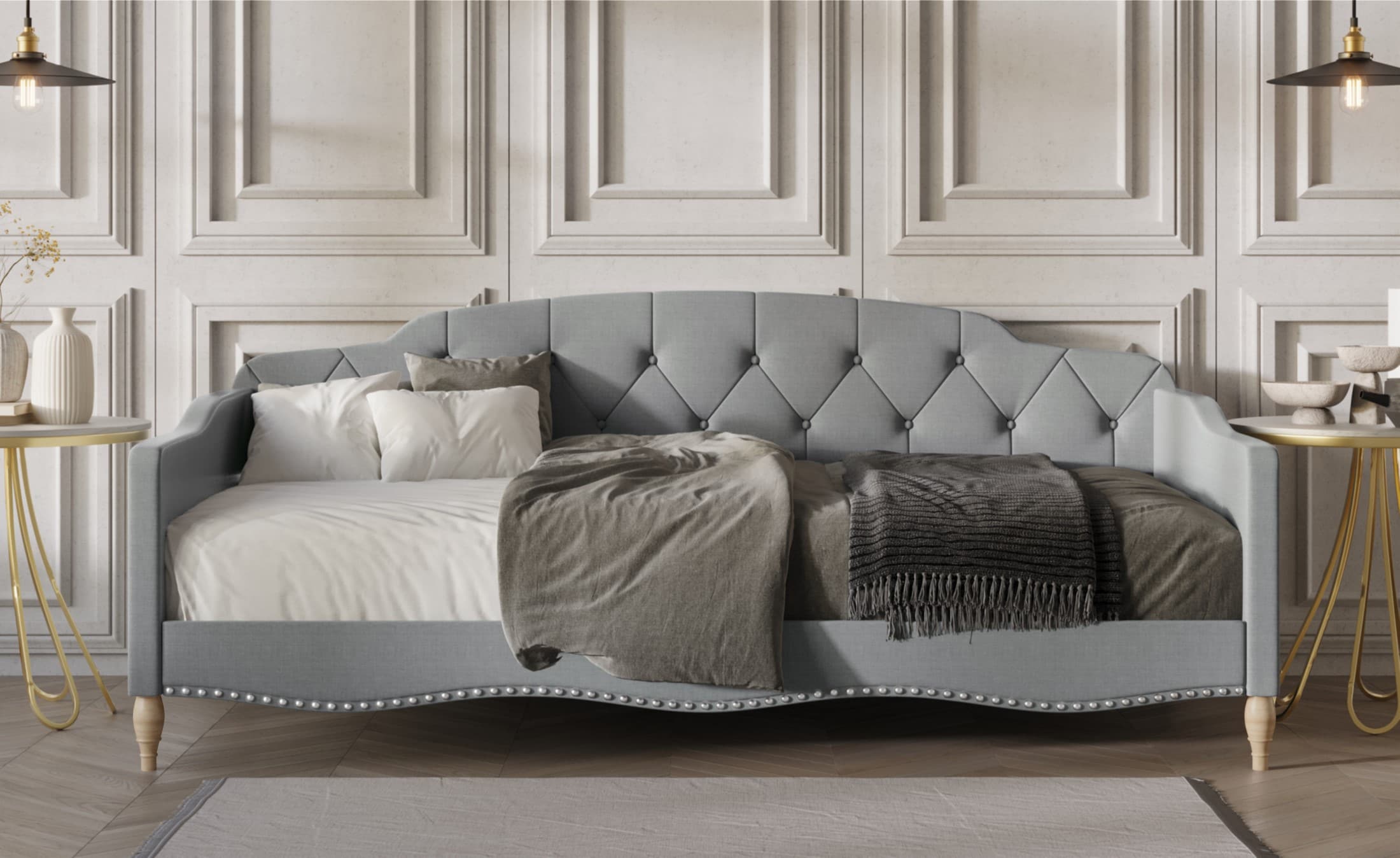 CasePiece C5095T-LGY-LN futons - View #2