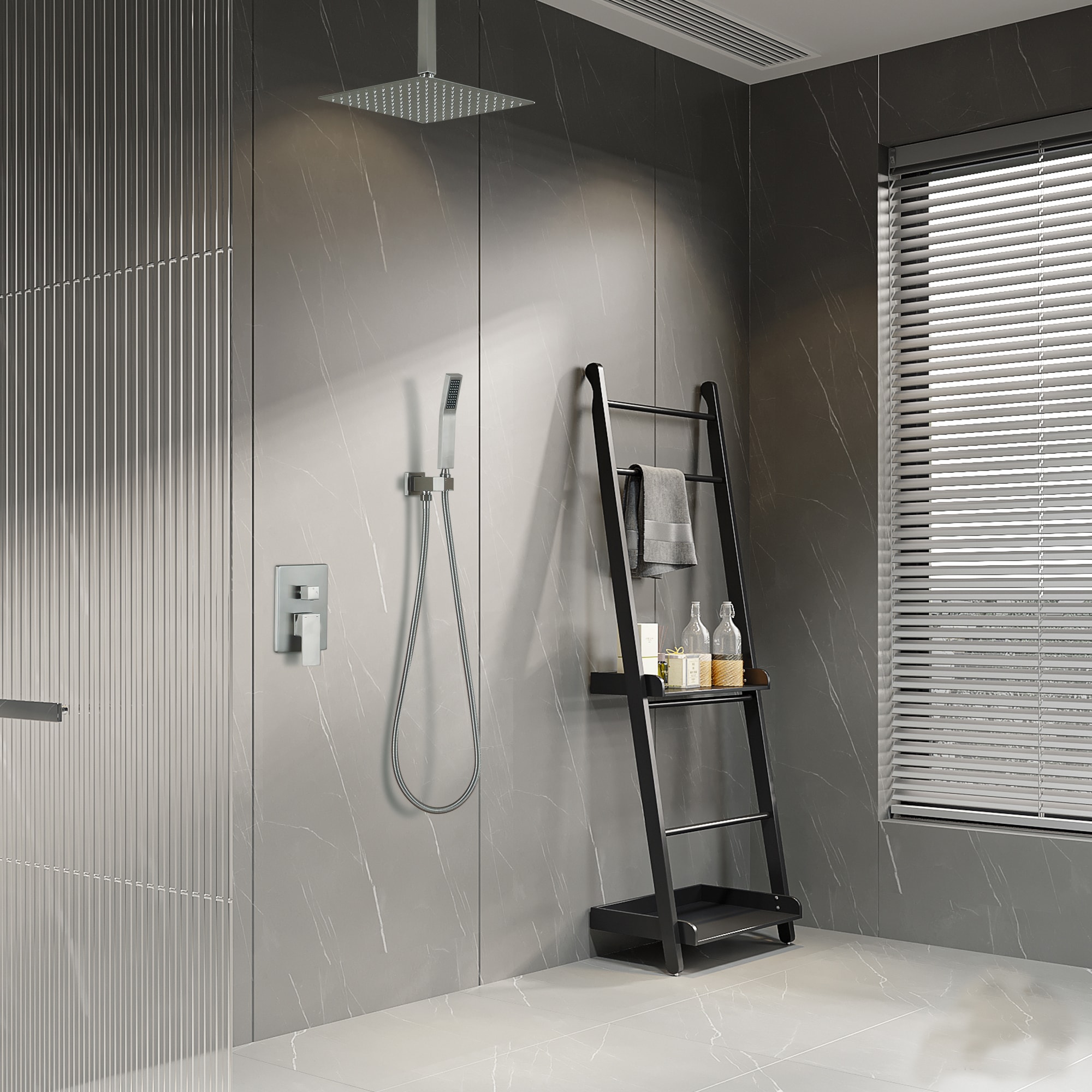 Mondawe MOEB103-10MB Showerhead-Bar-Panels - View #2