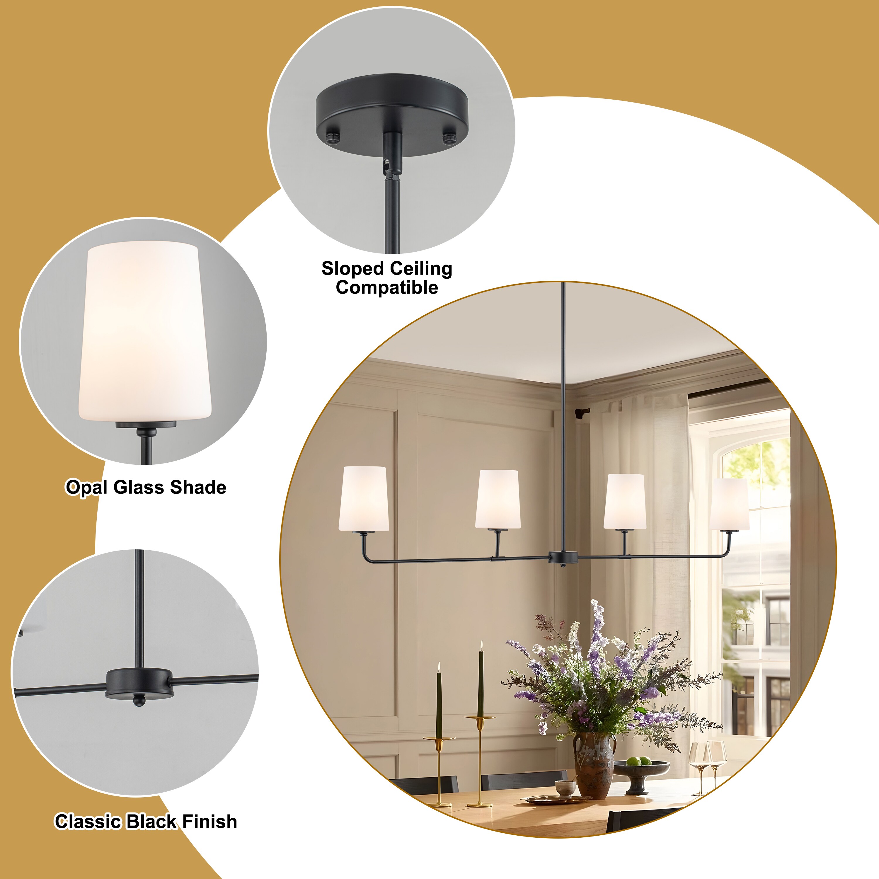 GoYeel ZP204BL04 Pendant-Lights - View #3