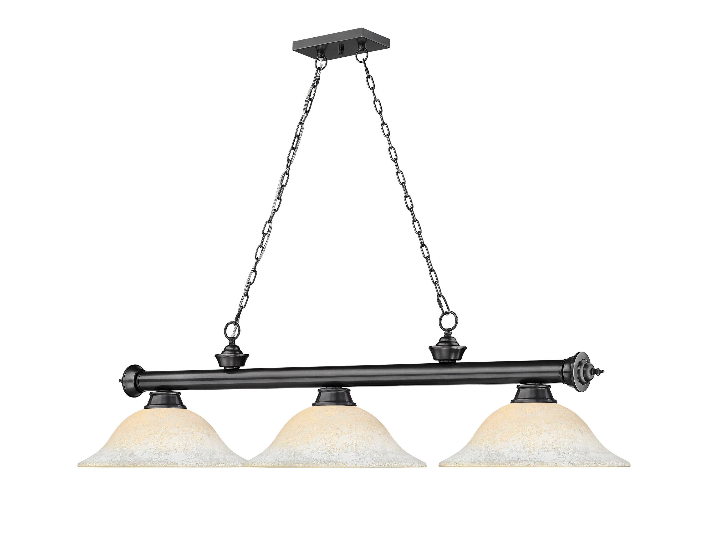 Z-Lite 2306-3BP-WM16 Pool-Table-Lighting - View #3