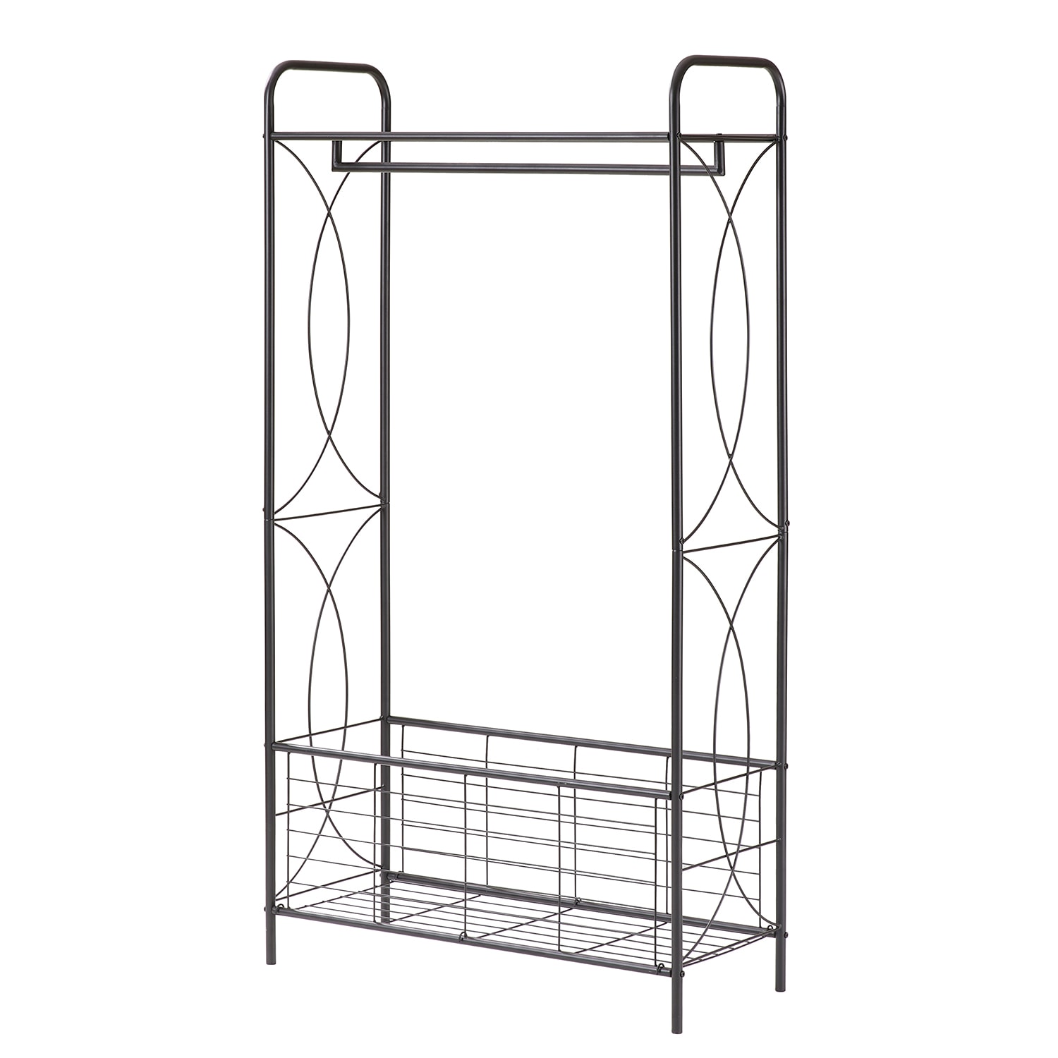 Fun Orange FUNSNCC11 Black Steel Clothing rack