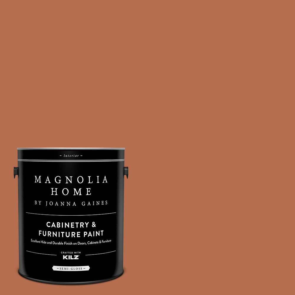 Magnolia Home MAG032-4082238  by Joanna Gaines Semi-gloss Work Worn Wood MAG032 Tintable Cabinet Furniture Paint Enamel ( 1-gallon )