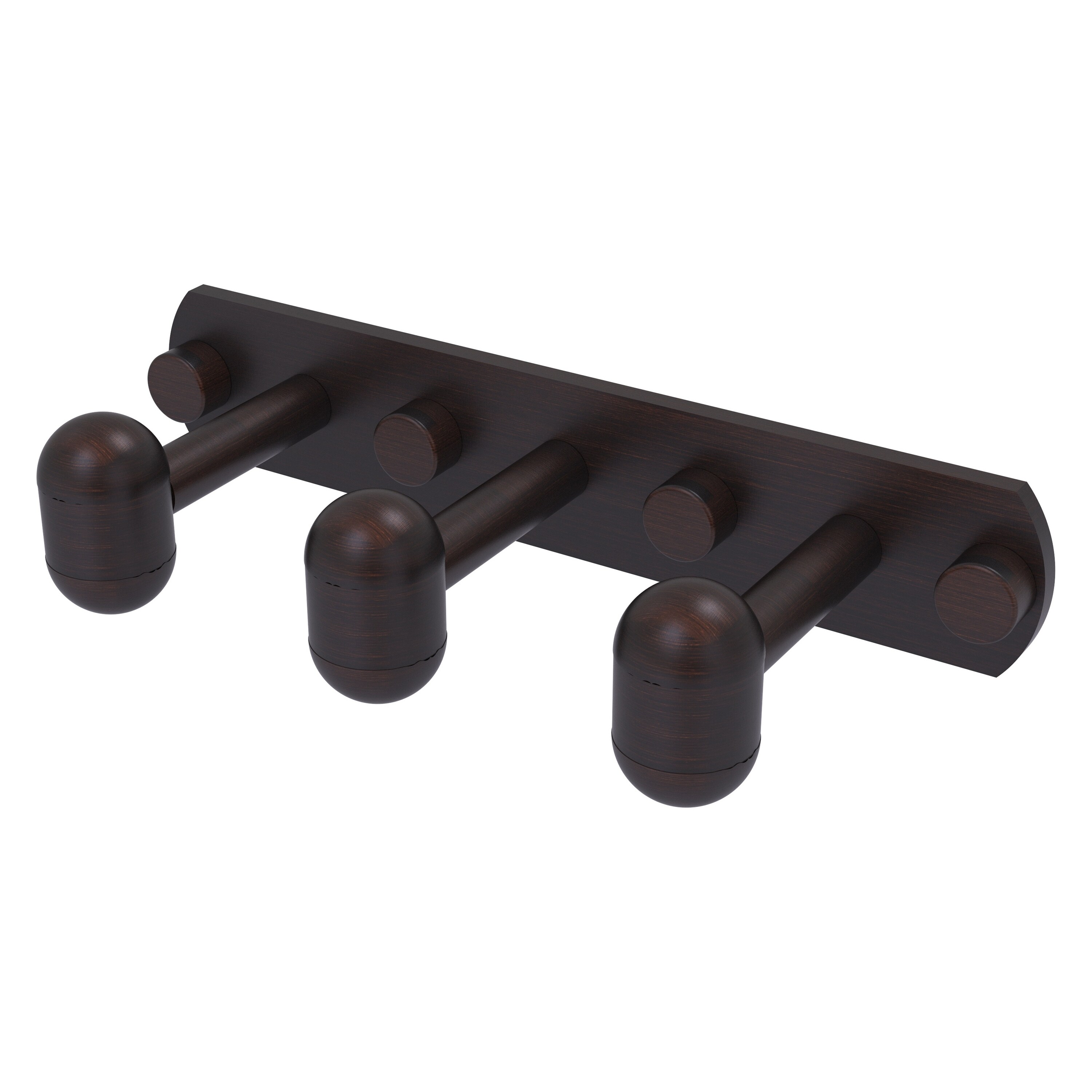 Allied Brass TA-20-3-VB Tango Venetian Bronze Triple -Hook Wall mount Towel Hook