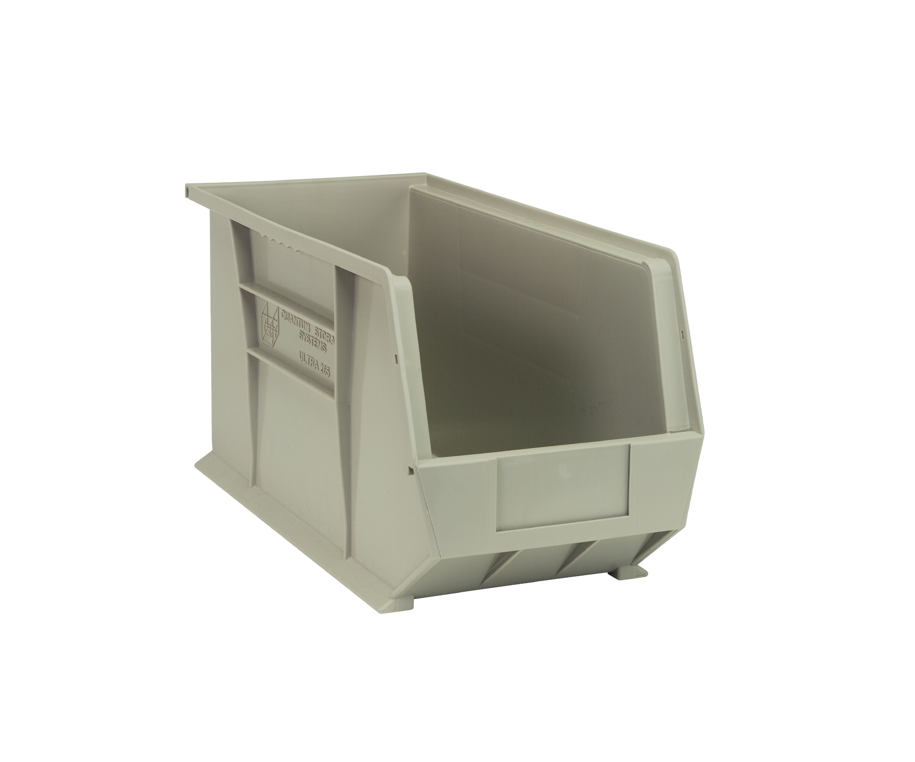 Quantum Storage Systems QUS265SNCS Ultra Stack and Hang Part Organizer Stone 6 Bins 9 H x 9 W x 18 L