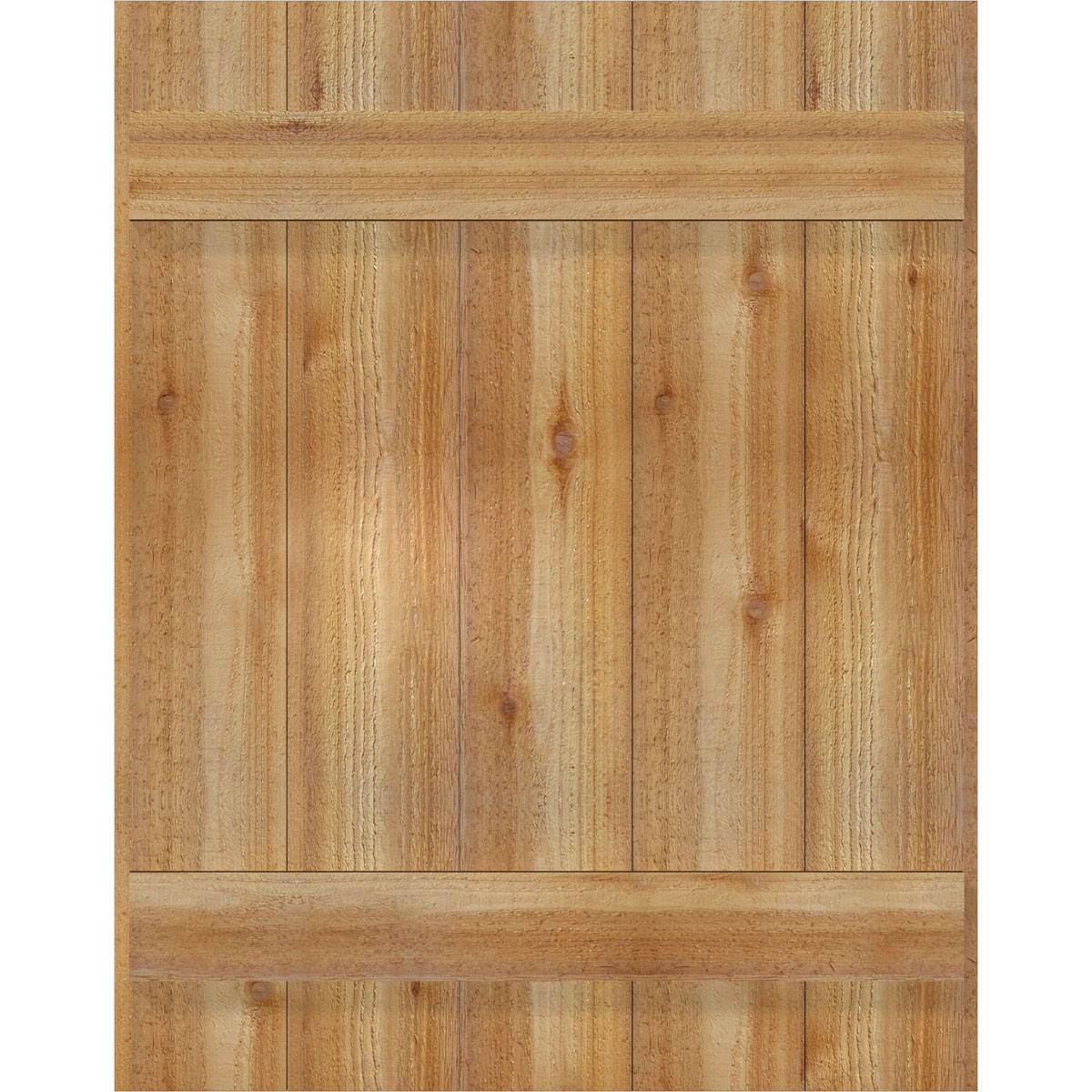 Ekena Millwork RBJ06S26X034RWR Exterior-Shutters - View #5