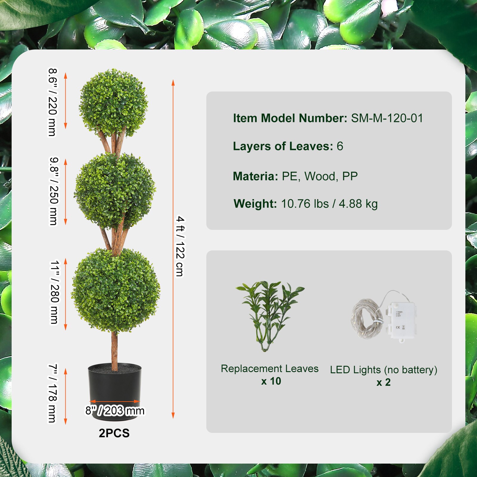 VEVOR HYMRGXJS48YCU0SG8V0 Precut-Artificial-Grass - View #8