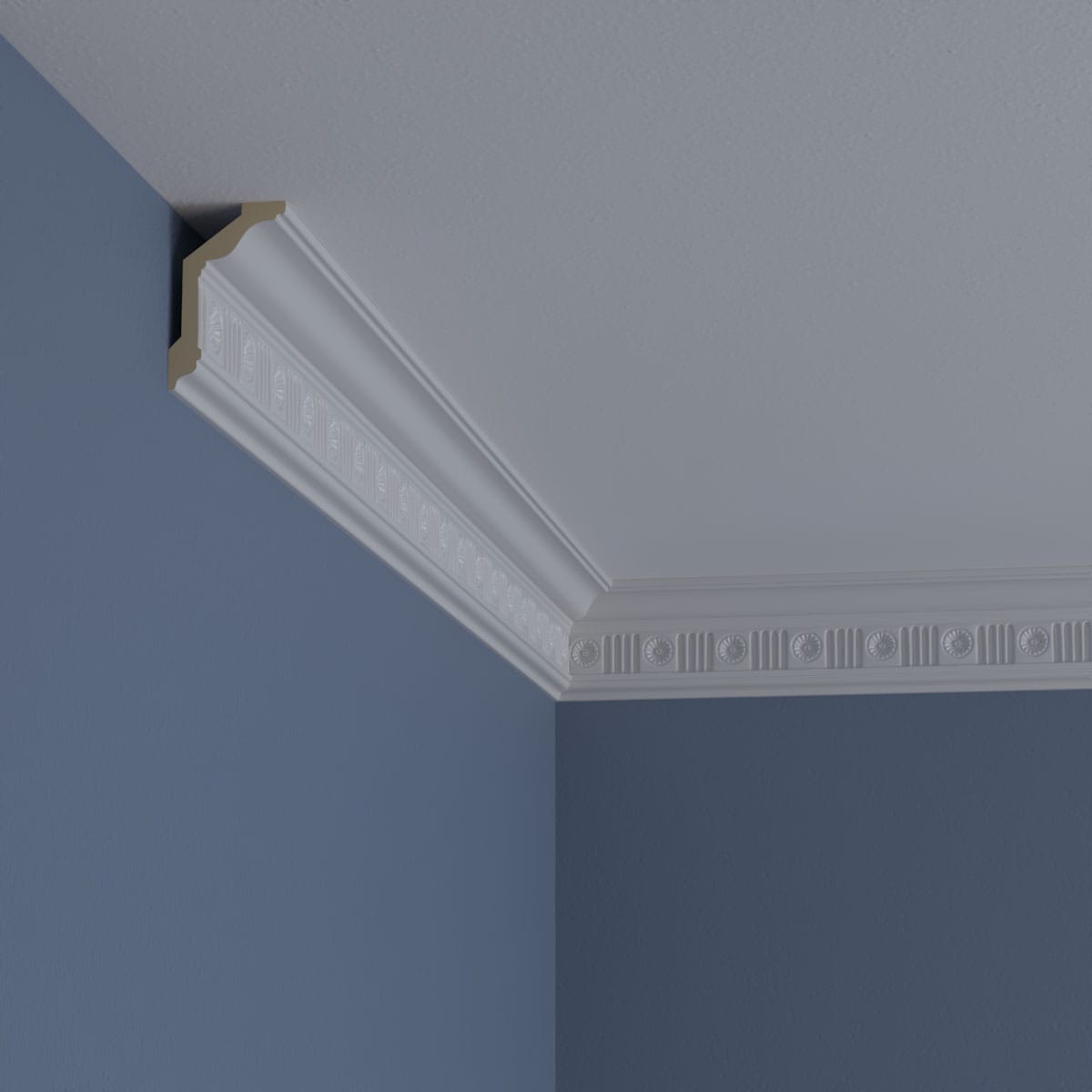 Ekena Millwork MLD03X02X03ED-CASE-2 Crown-Moulding - View #10