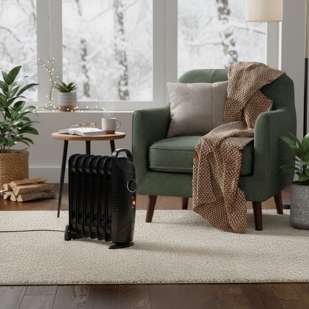 AIRO COMFORT OH12-BLACK Portable-Electric-Heat - View #3