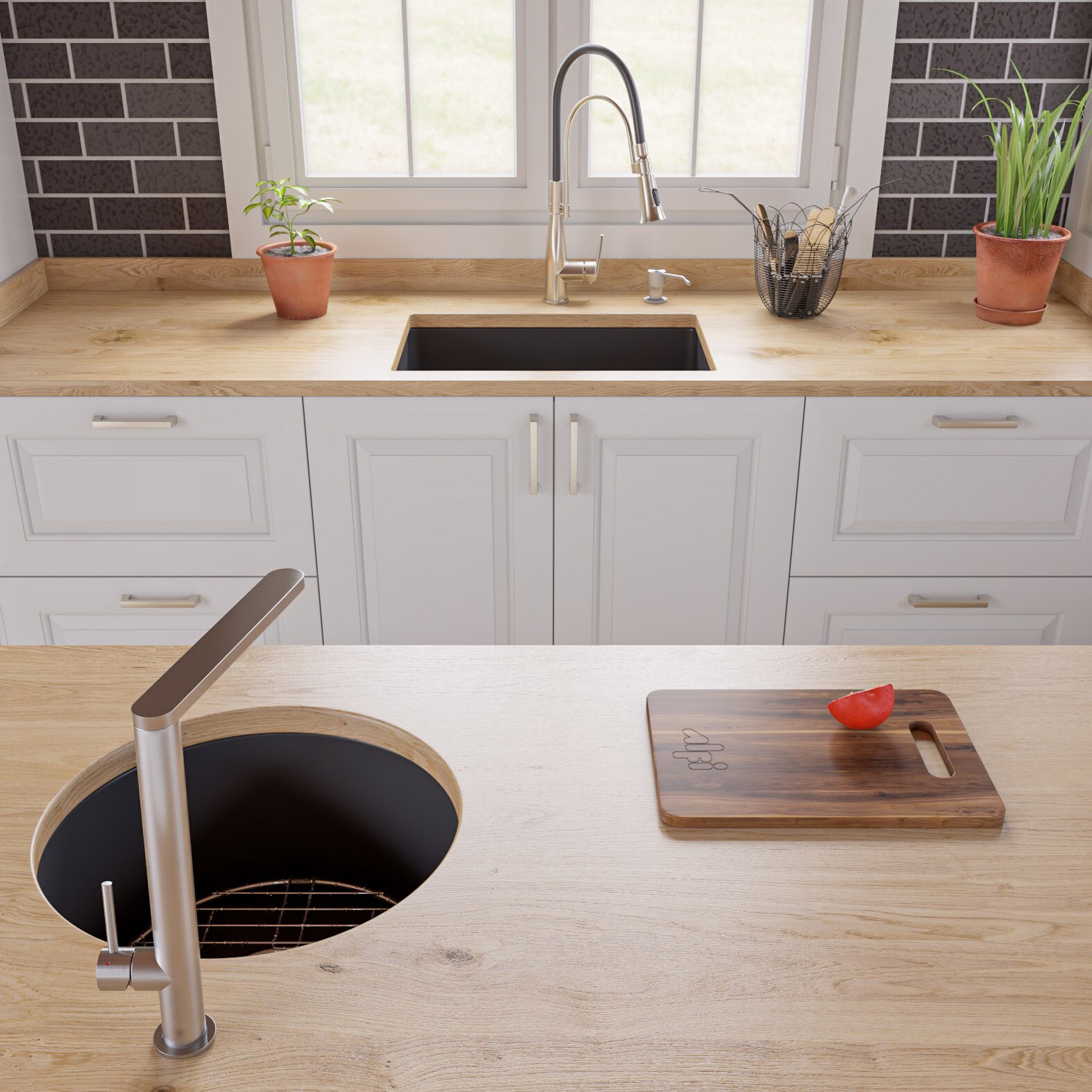 ALFI ABKF3001-BN Kitchen-Faucets - View #3