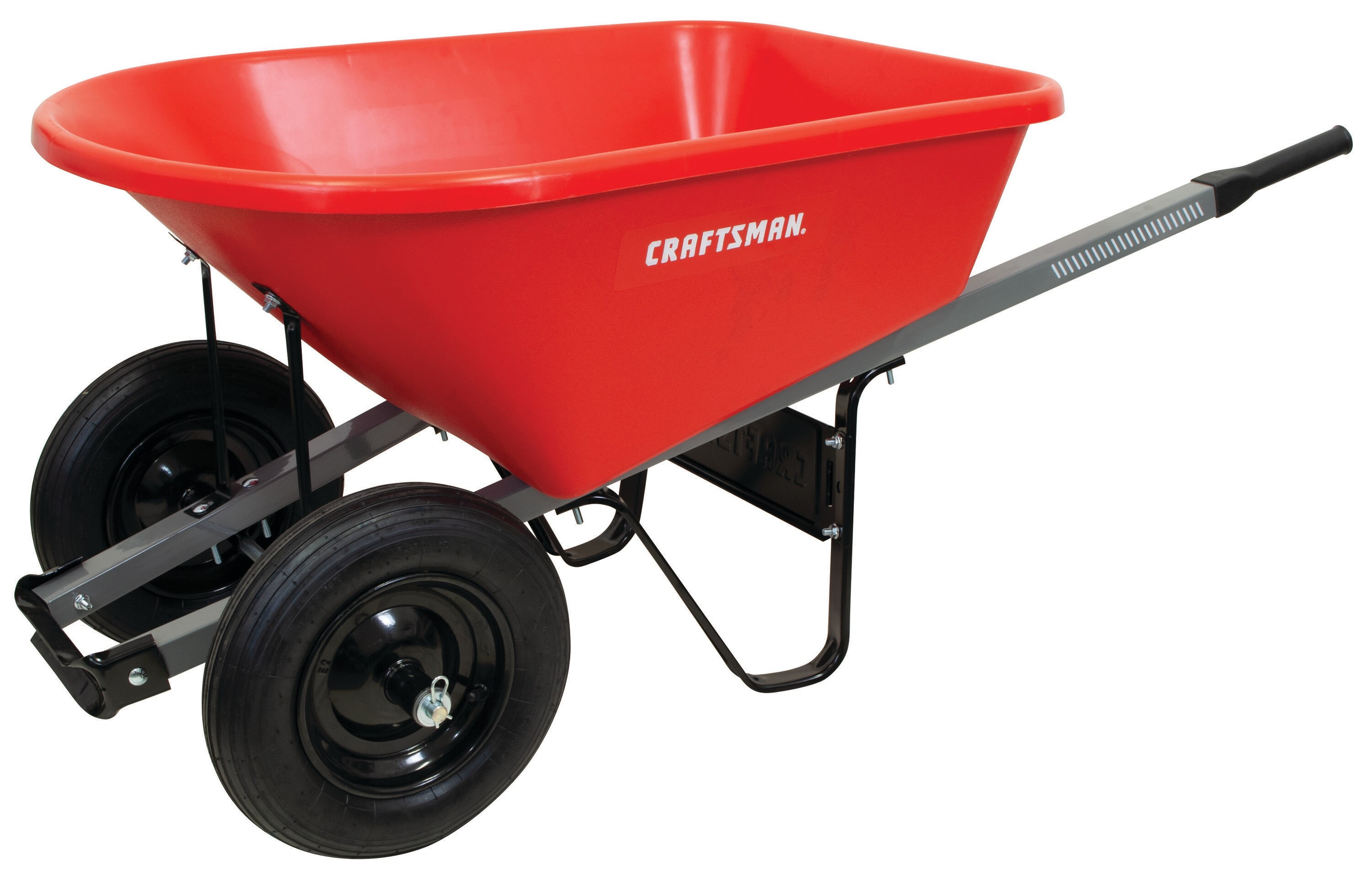 CRAFTSMAN 6 cu Ft 2 Wheel Poly Push Wheelbarrow CMXMBBARP6DW Sansujyuku