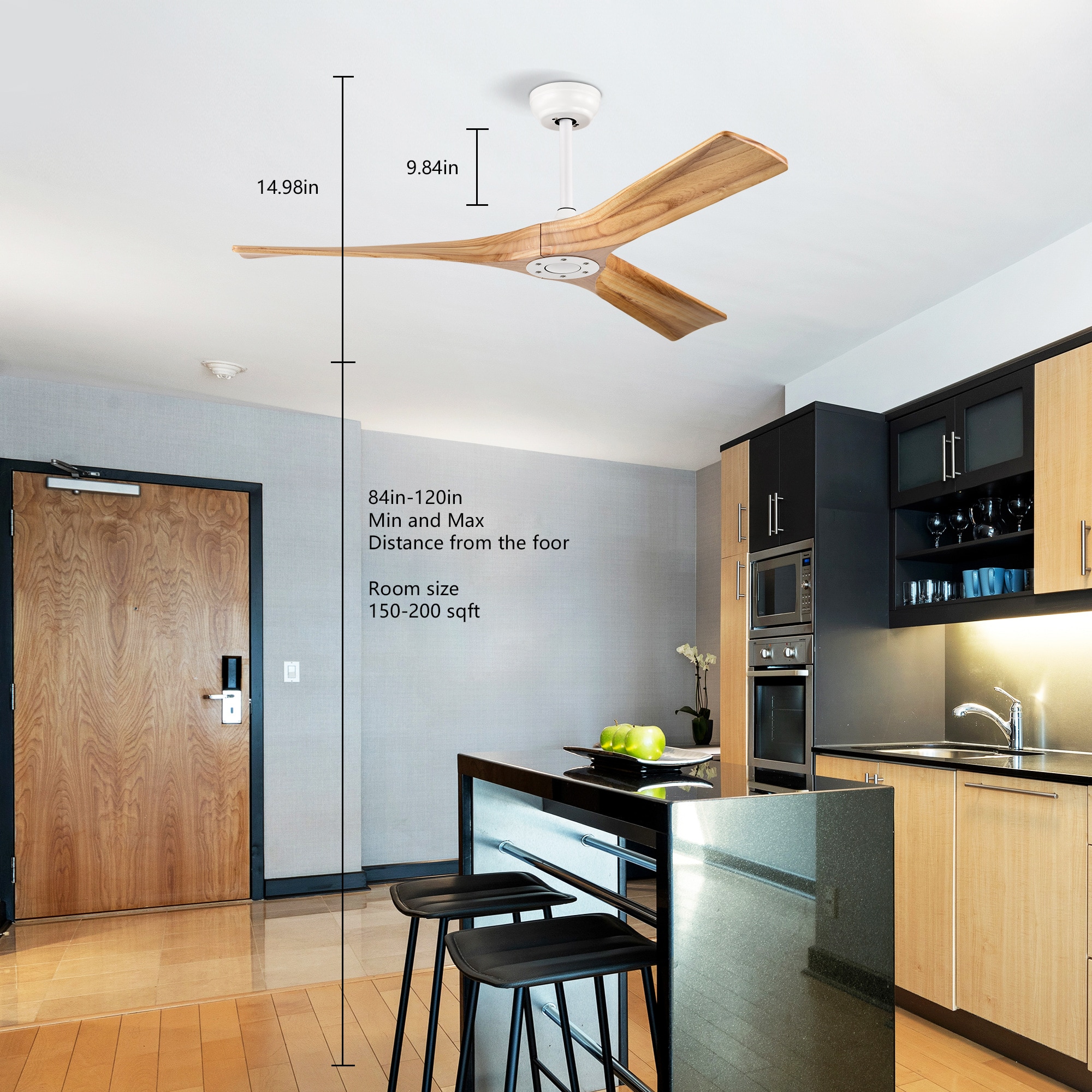 BABOOM BOM-1592P18-OR Ceiling-Fans - View #6