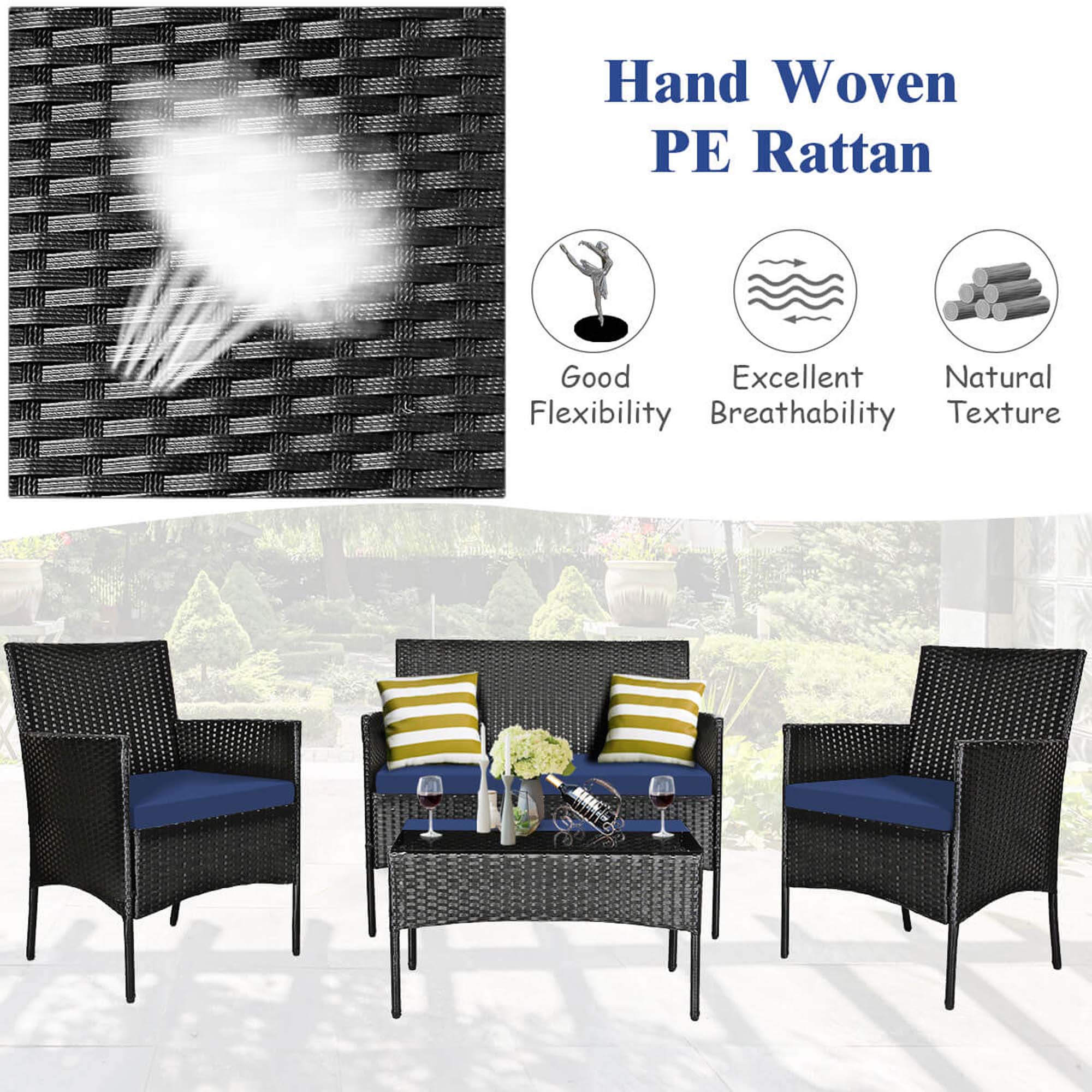 Costway HCST01011 Patio-Conversation-Sets - View #10
