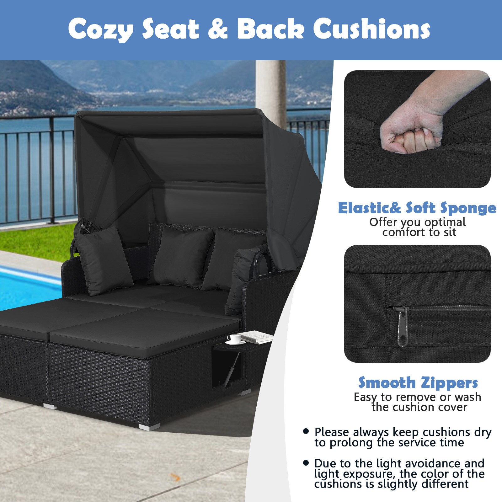 Volenca VOL-G8Q29Z Patio-Sofas-Daybeds - View #5