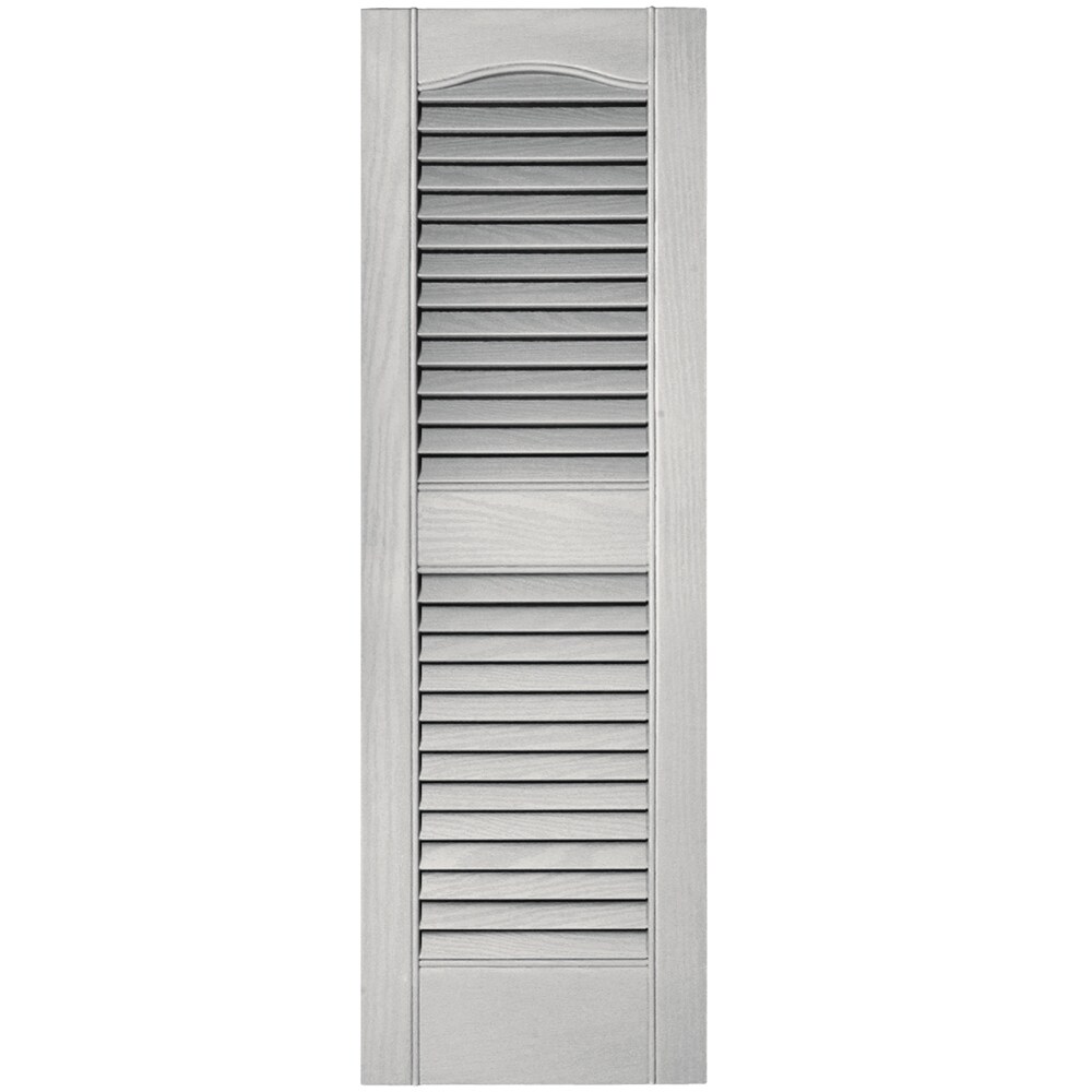 Vantage V1711236030 12.25-in W x 37.25-in H Paintable Paintable Louvered Exterior Shutters ( 1.0 -Pack )