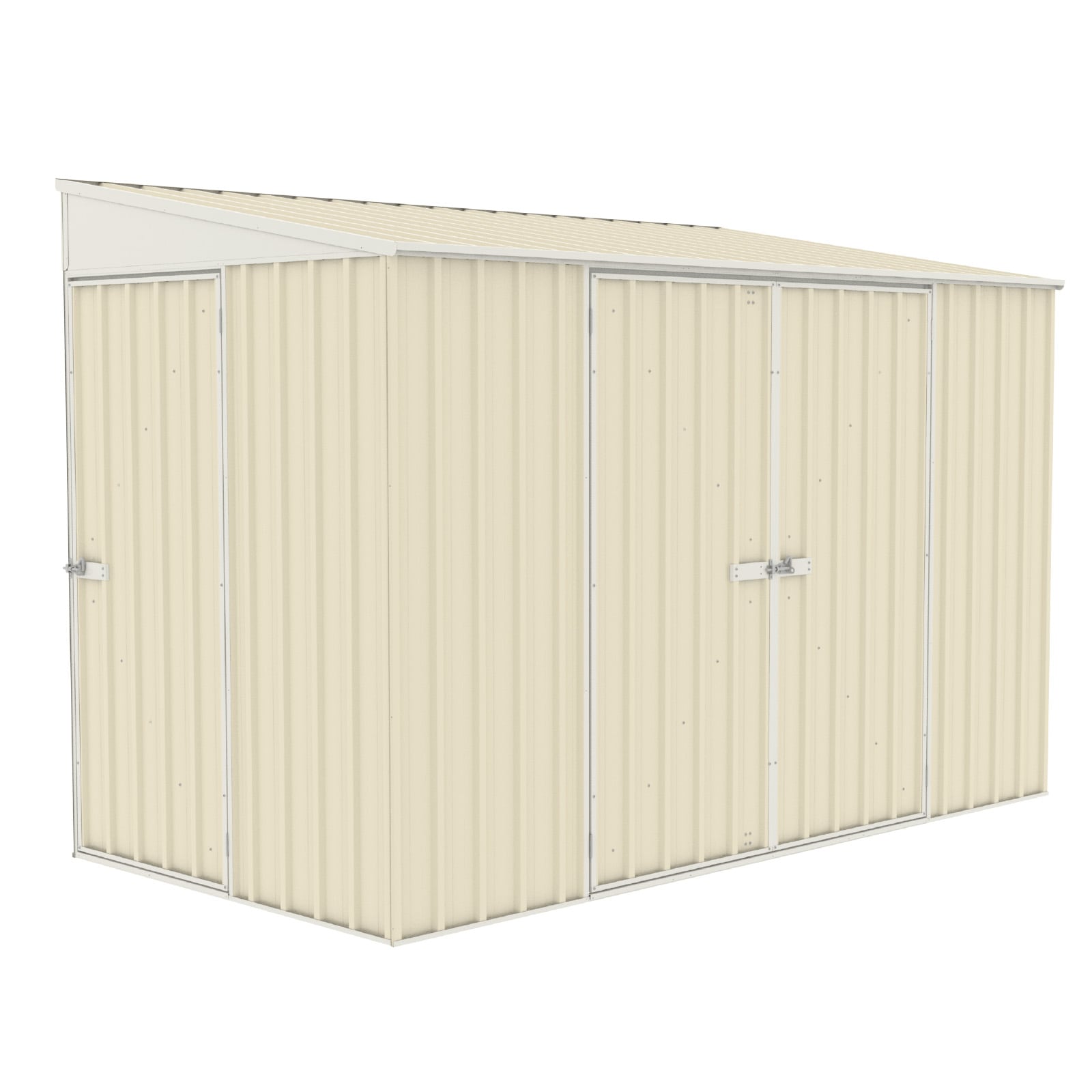 ABSCO AB1104 5-ft x 10-ft Durango Galvanized steel Storage Shed