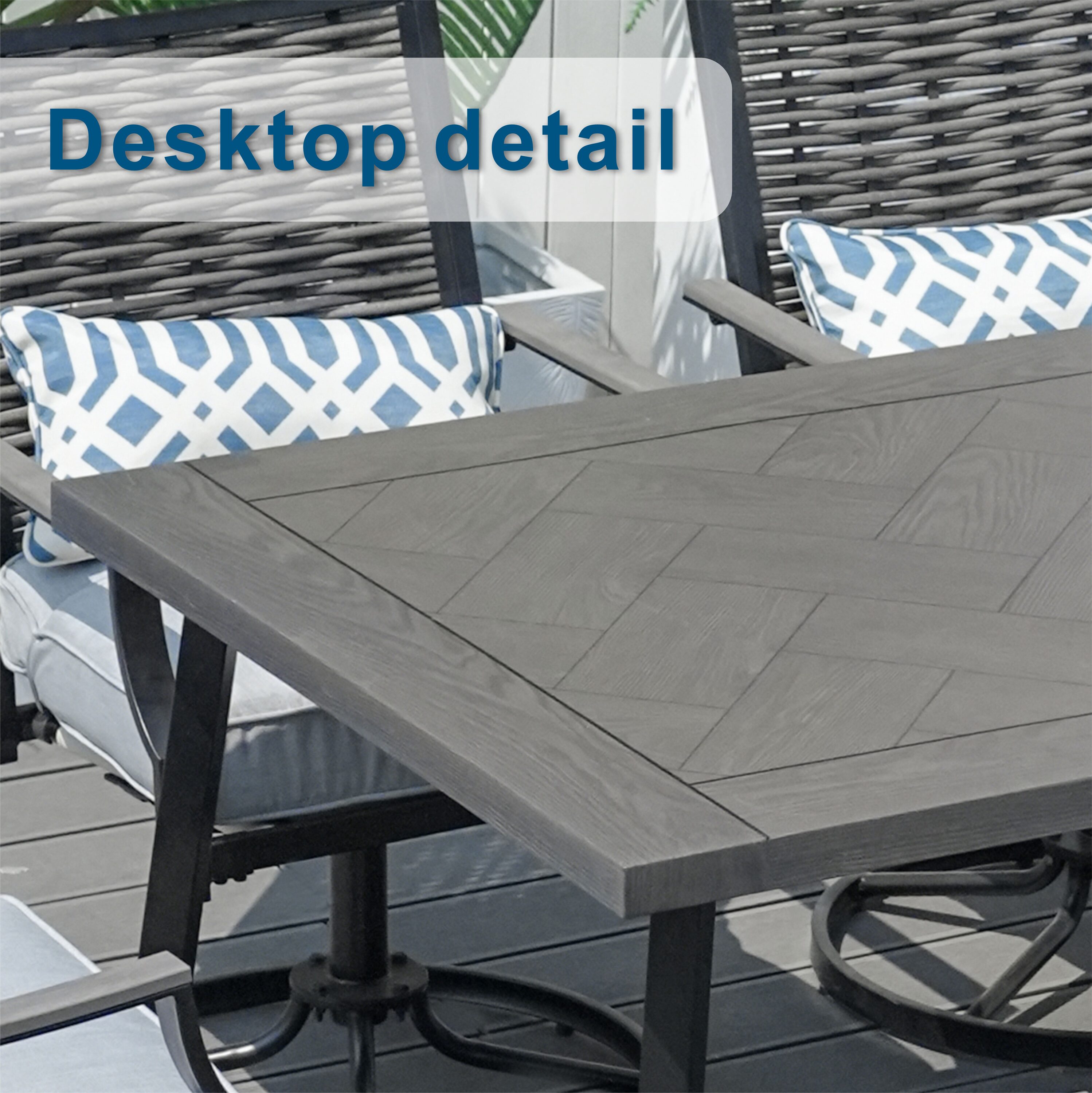 Moda Furnishings MAD-2465-2508BR Patio-Dining-Sets - View #5