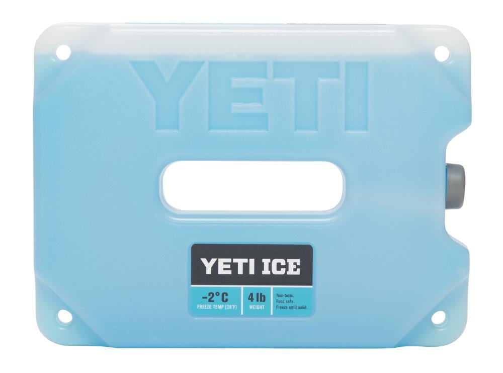 YETI YETI ICE 4-lb Blue Liquid Ice Pack in the Ice Packs 