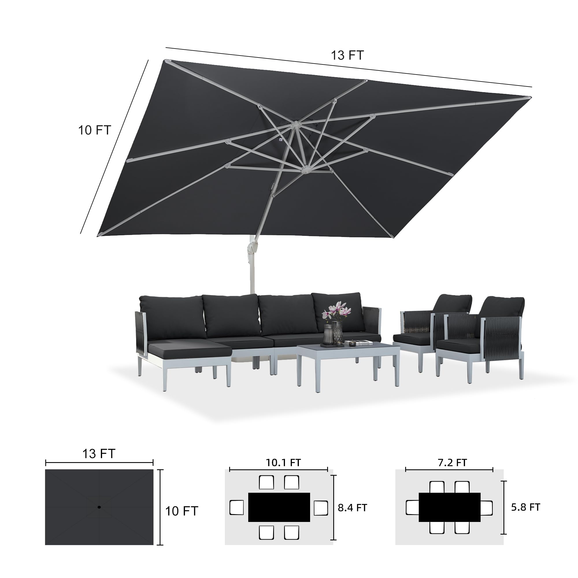 PURPLE LEAF LS02XBRC1013-LG Umbrellas-2 - View #8