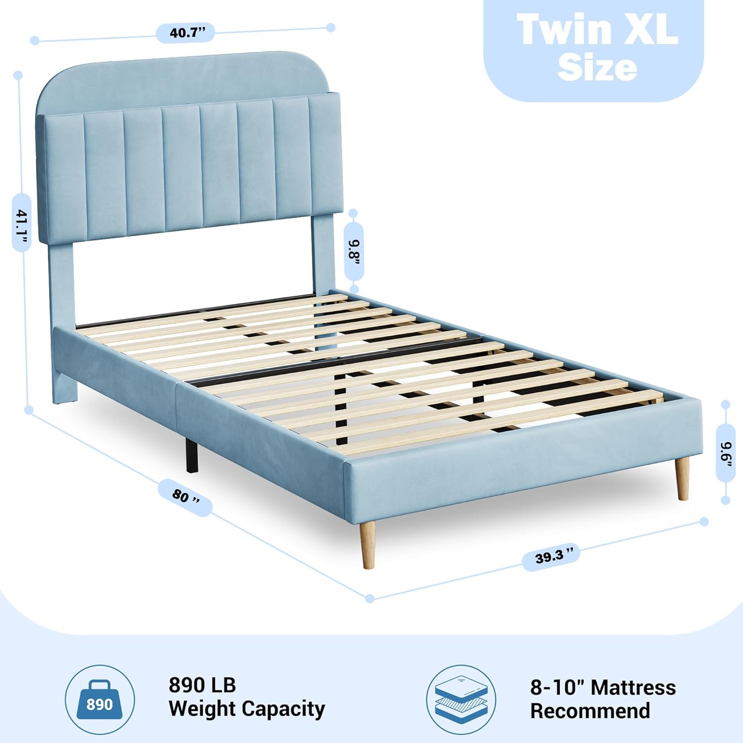 Qeetex LHF-BED-PHO-135R9L4M beds - View #2