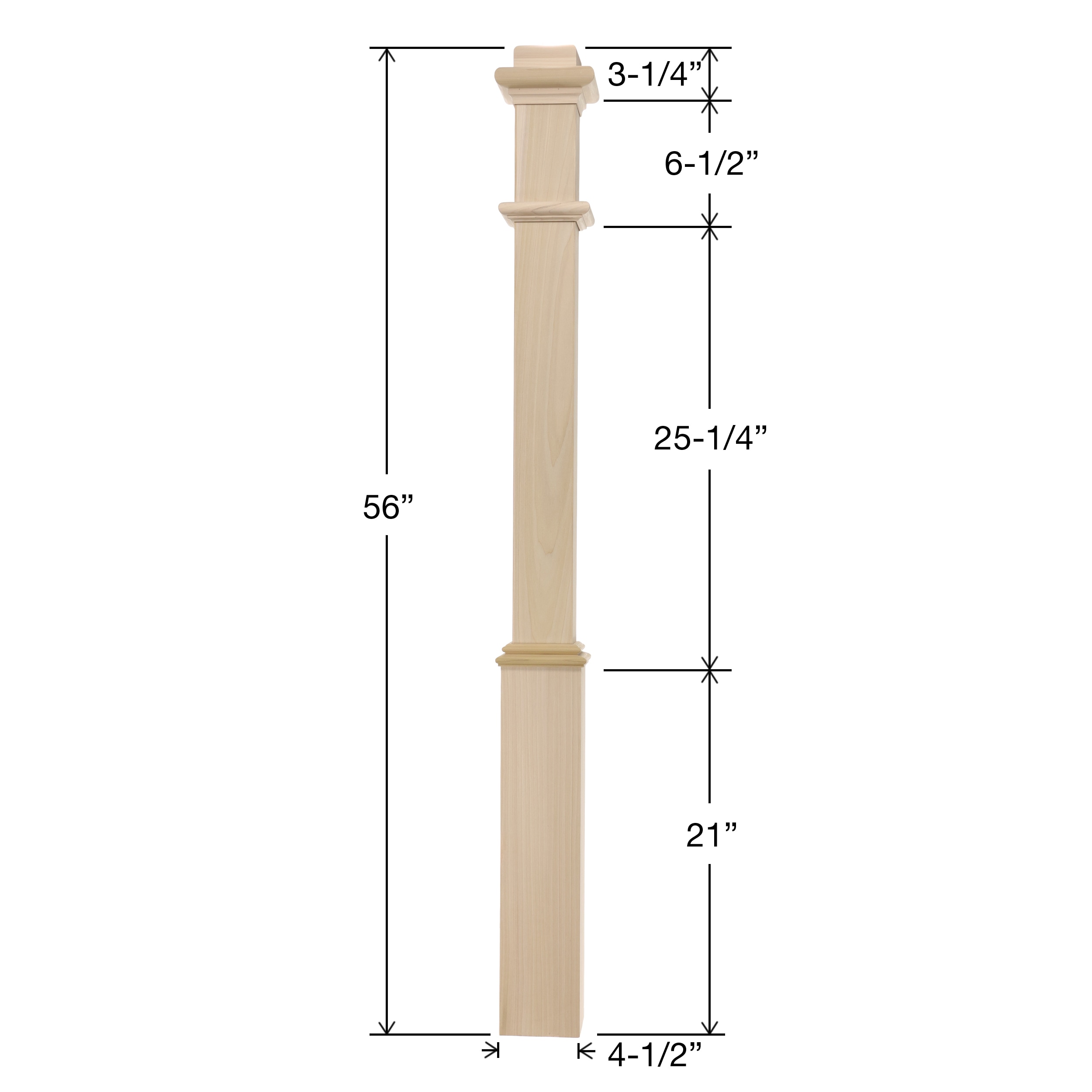 RELIABILT WG961POP Interior-Stairpart-Newel-Posts - View #8