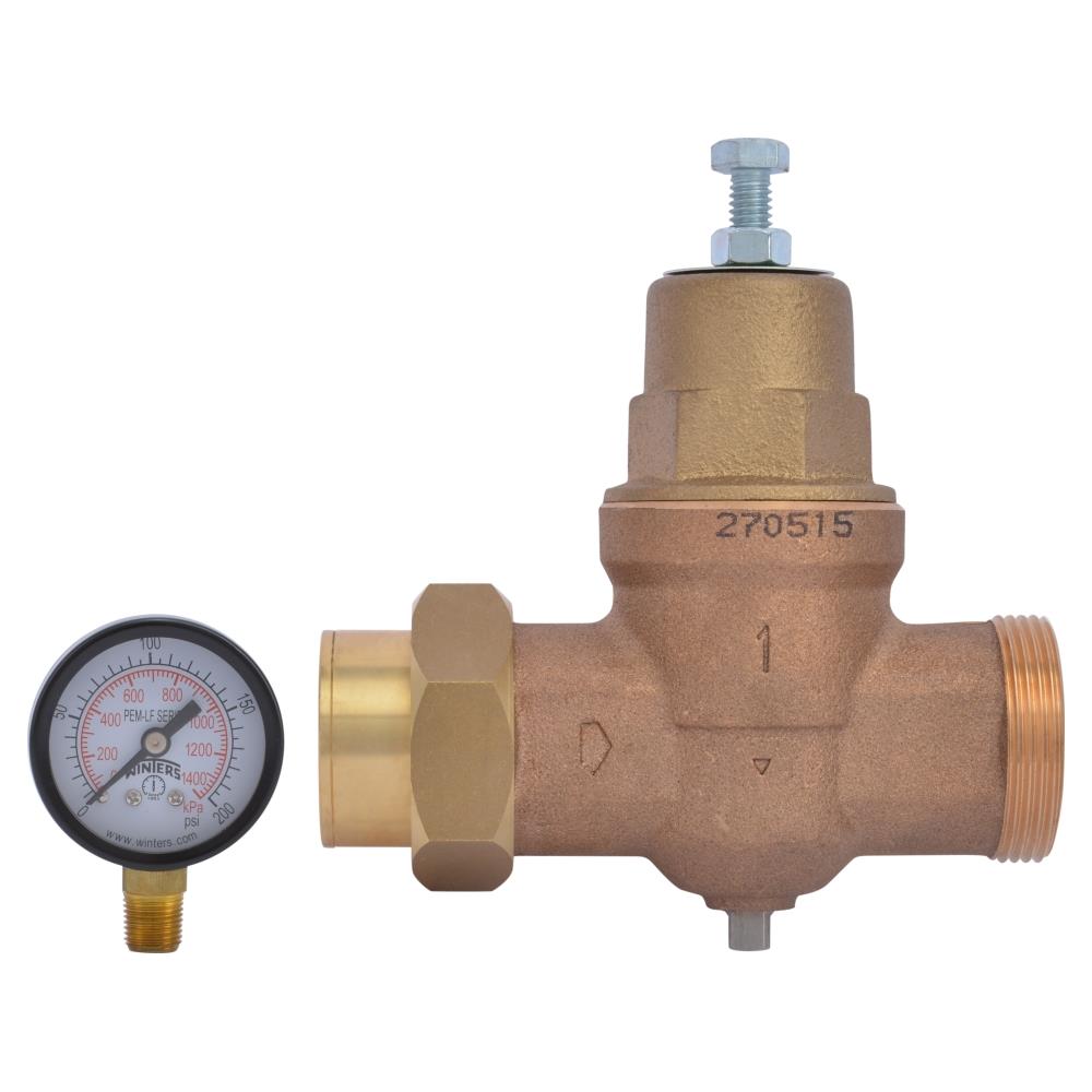 Cash Acme 1-in FNPT Brass Pressure Regulator Valve in the Pressure ...