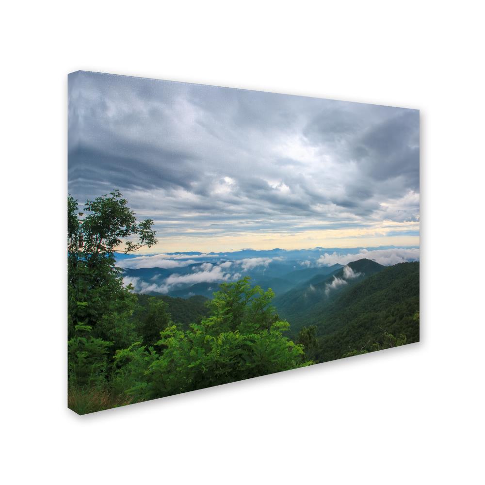 Trademark Fine Art Landscapes Framed 18-in H x 24-in W Landscape Print ...