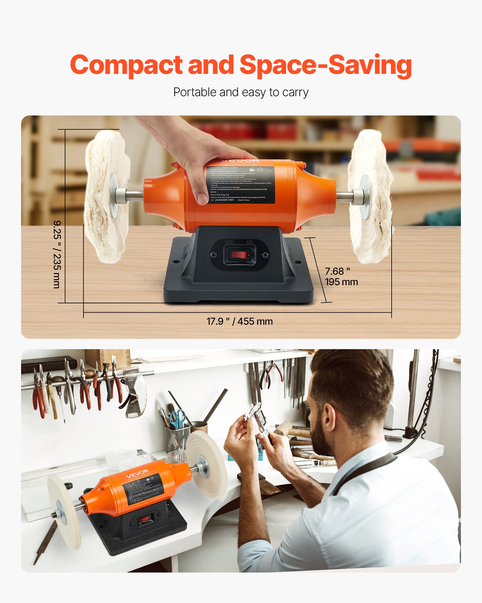 VEVOR YCPGJMC8110VWC39IV1 Corded-Polishers - View #7