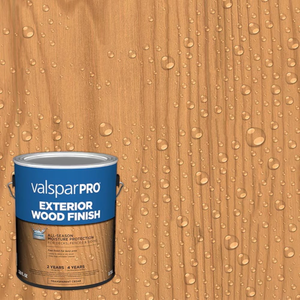 HGTV HOME by Sherwin-Williams 809061 Deck and Siding Pre-Tinted Cedar Transparent Exterior Wood Stain and Sealer in One ( 1-gallon )
