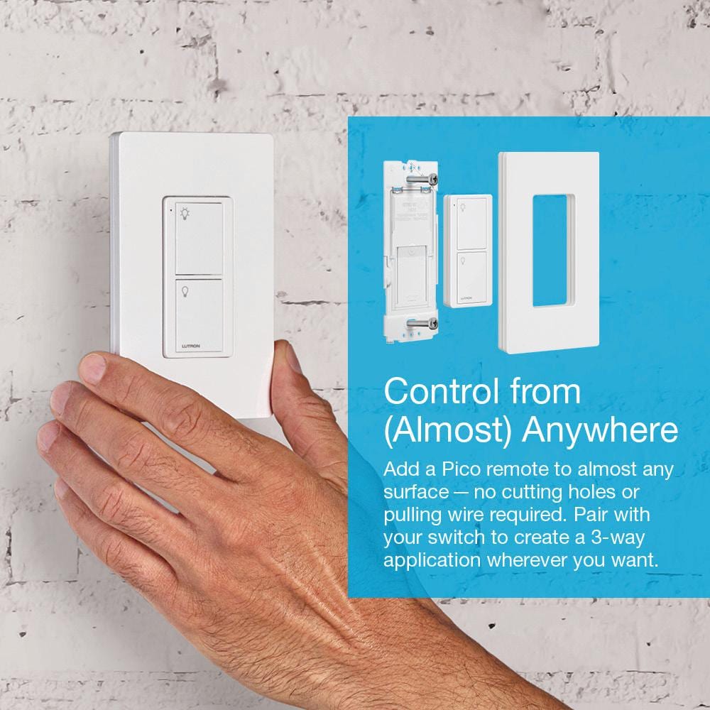 Lutron P-BDG-PKG2WS-WH Lighting-Controls - View #5