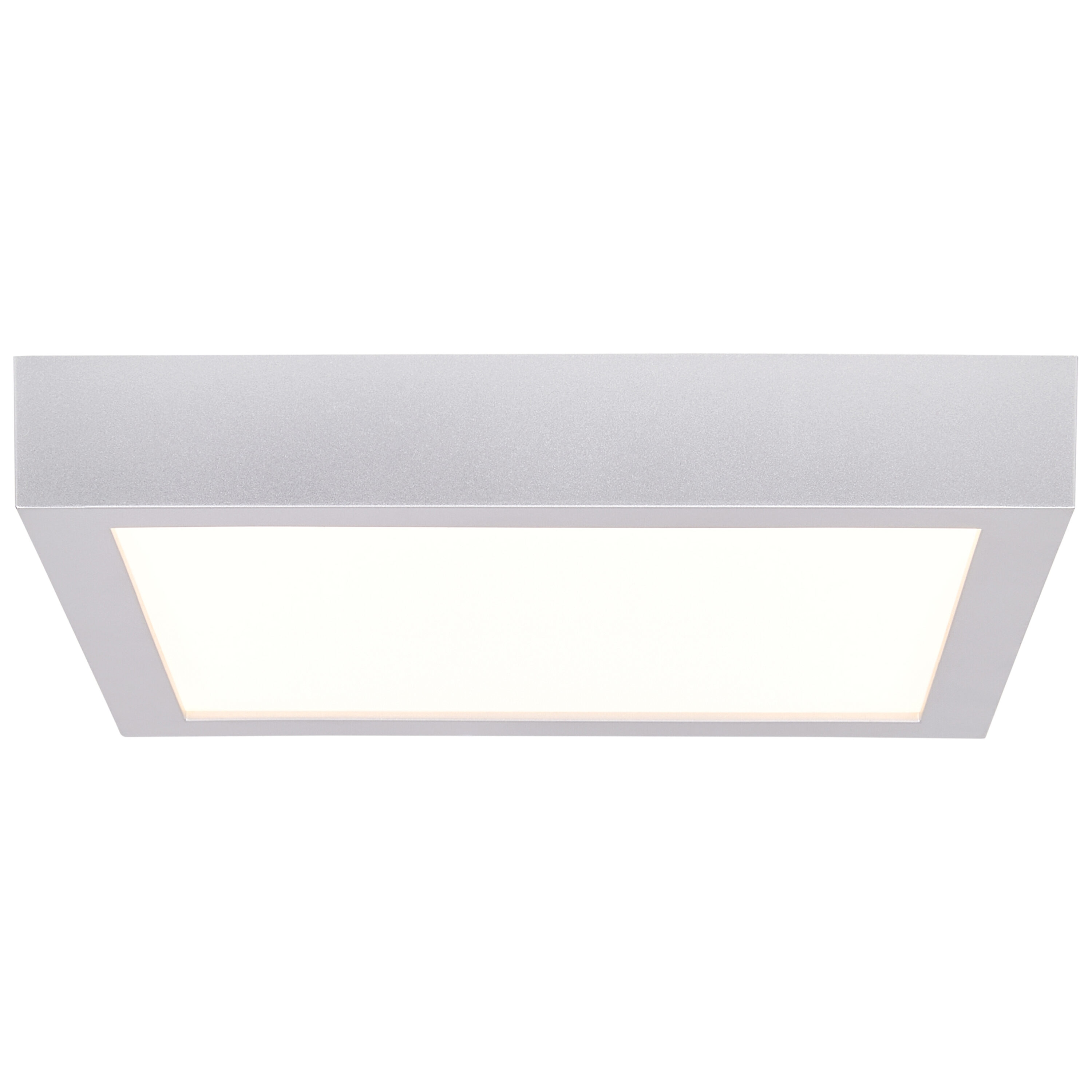 Access Lighting 20075LEDD-SILV/ACR Ulko Exterior 1-Light 9.5-in Gloss Gray LED Flush Mount Light
