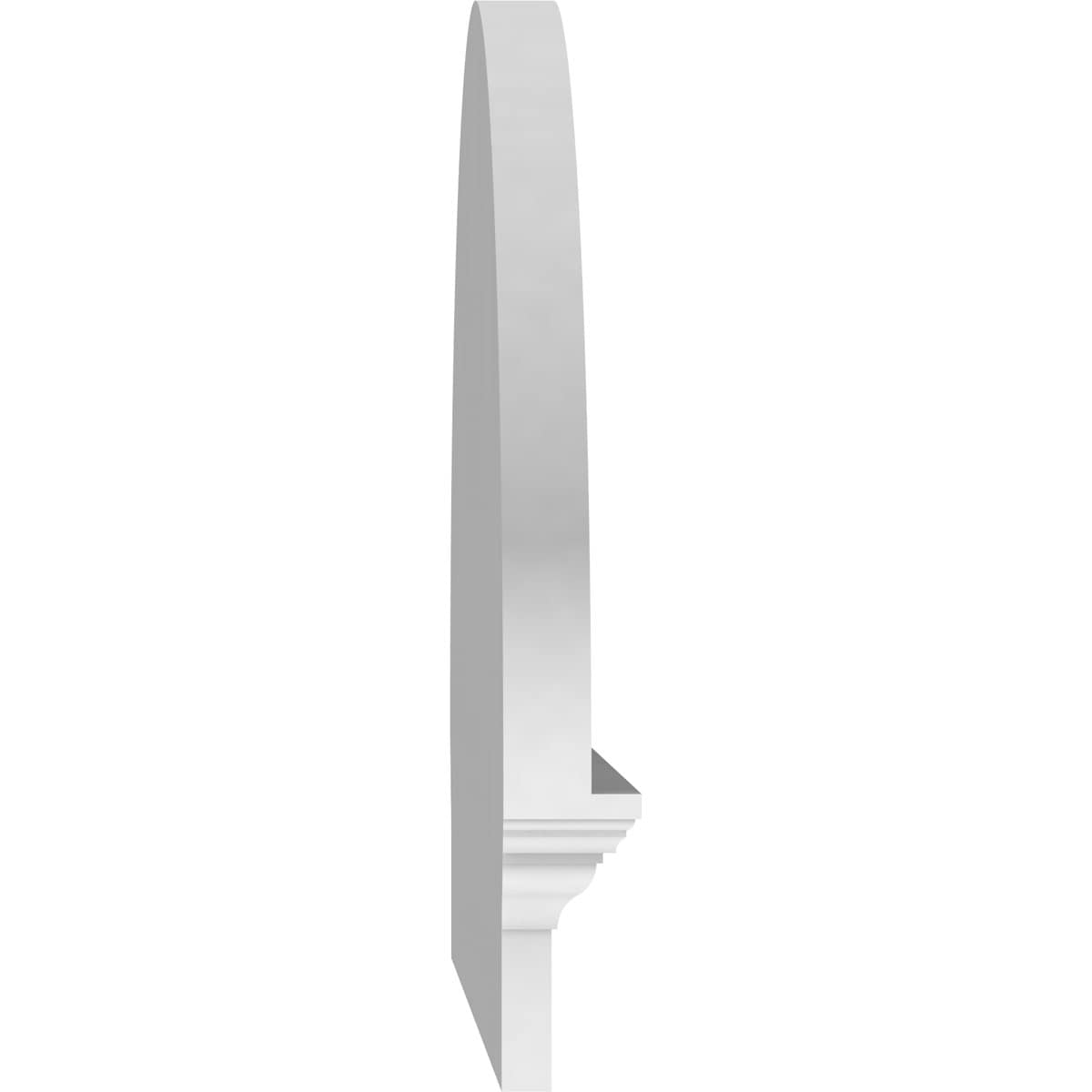 Ekena Millwork PEDPC064X230ELL01 Exterior-Window-Trim - View #4