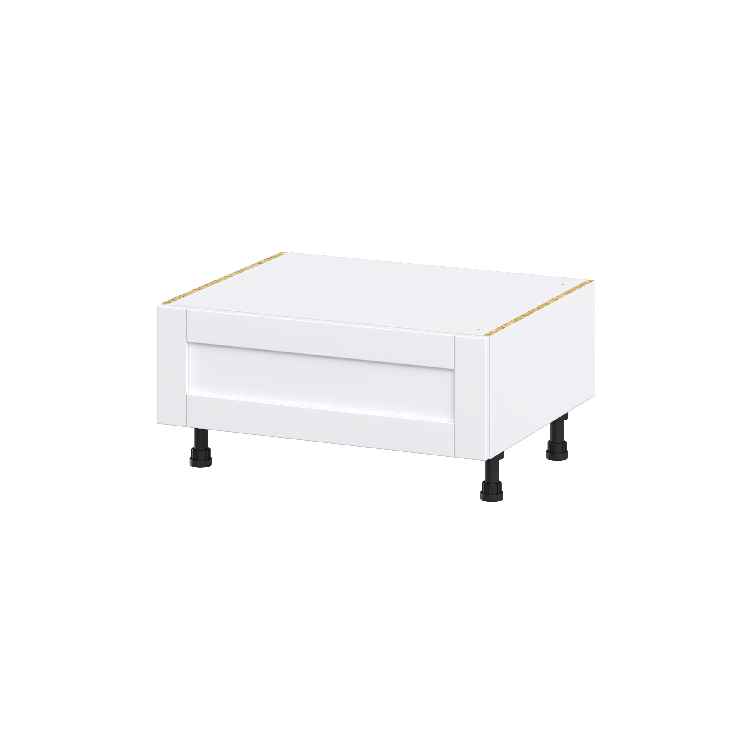 Hugo&Borg DSBWS3010-RM Rosemont 30-in W x 14.5-in H x 24-in D Glacier White Drawer Base Fully assembled Cabinet Shaker)