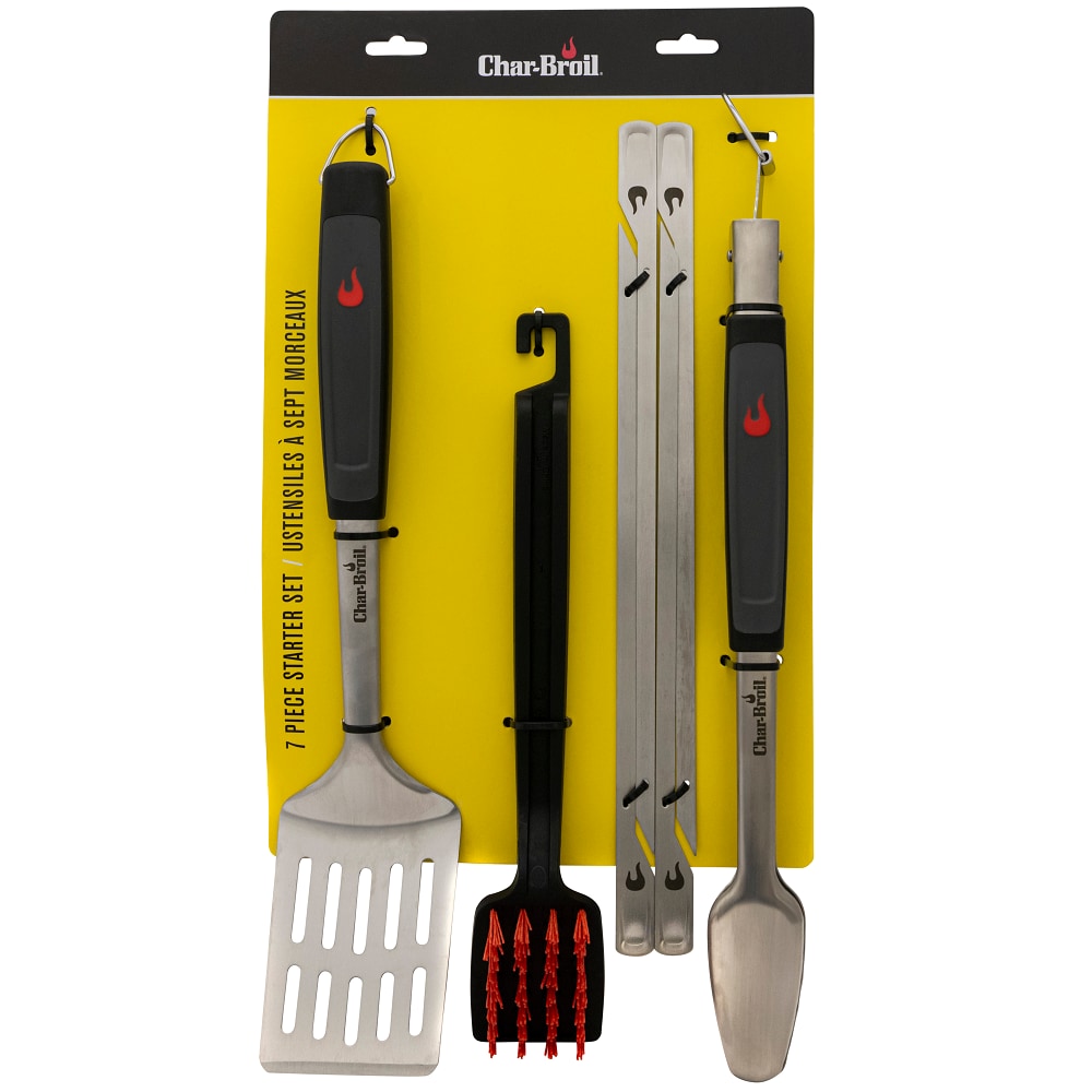 Char-Broil 4-Pack Stainless Steel Tool Set in the Grilling Tools