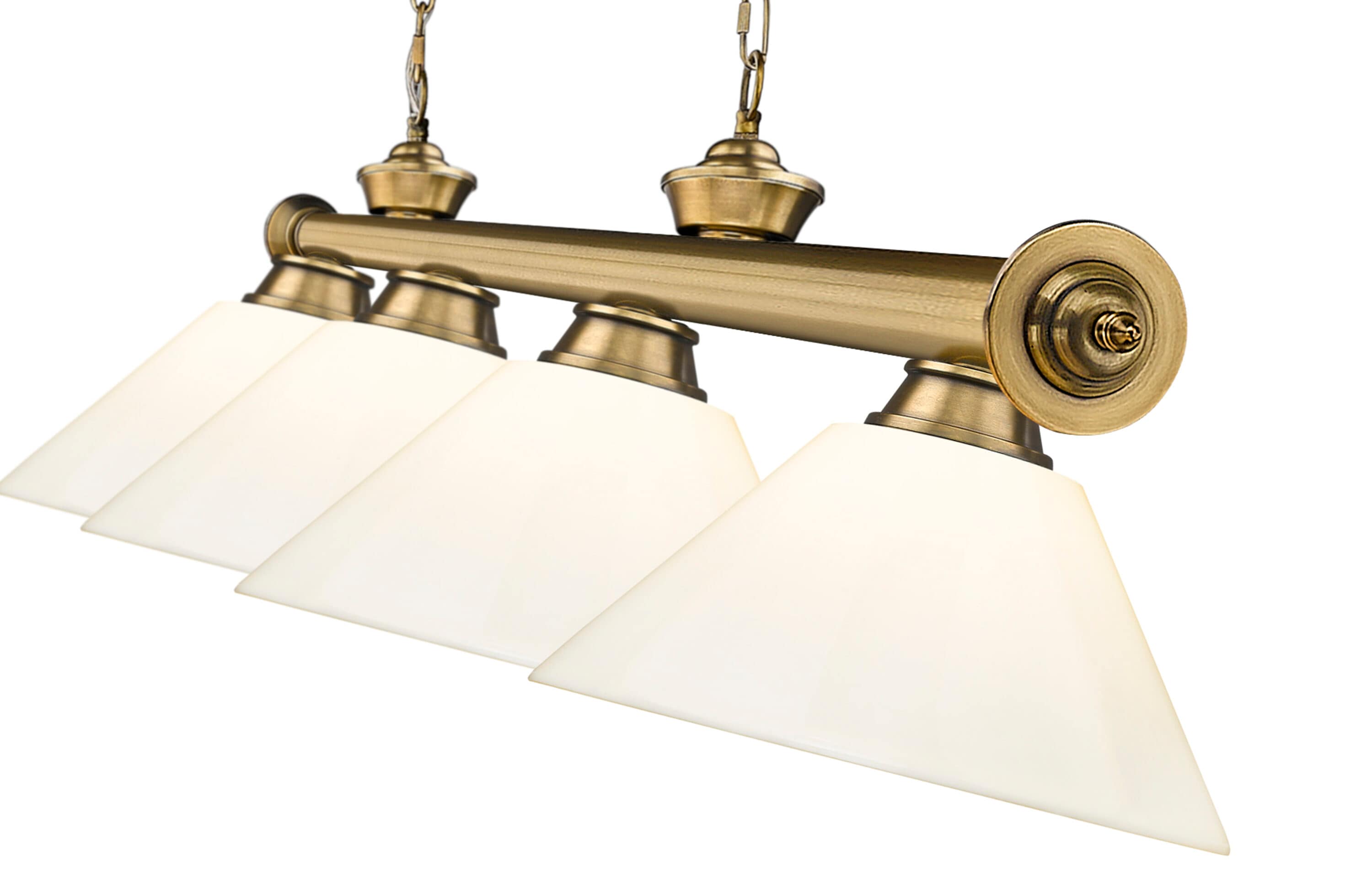 Z-Lite 2306-4RB-PWH Pool-Table-Lighting - View #4