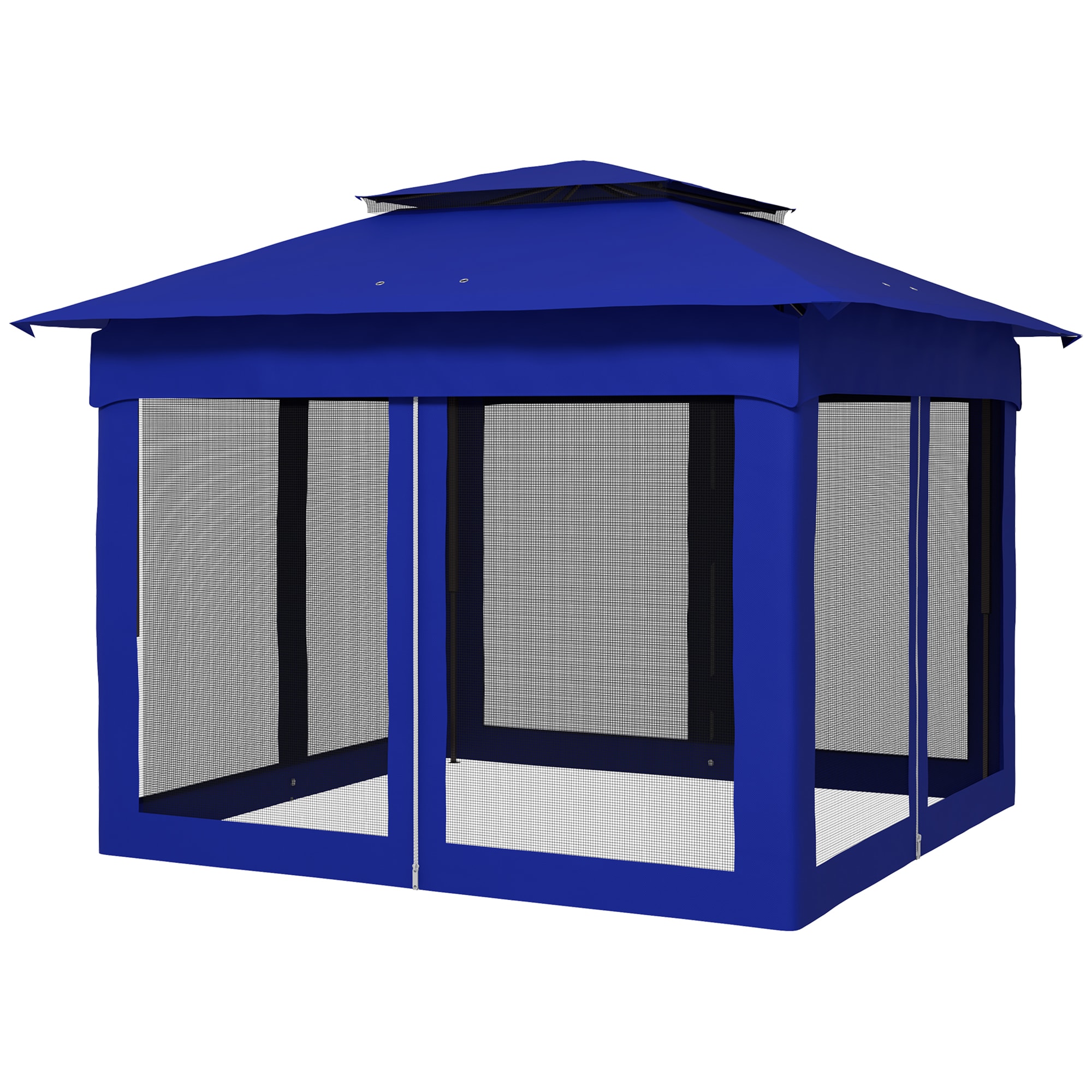 ToolCat BZ2-8-PW Wood-Resin-Gazebos - View #3