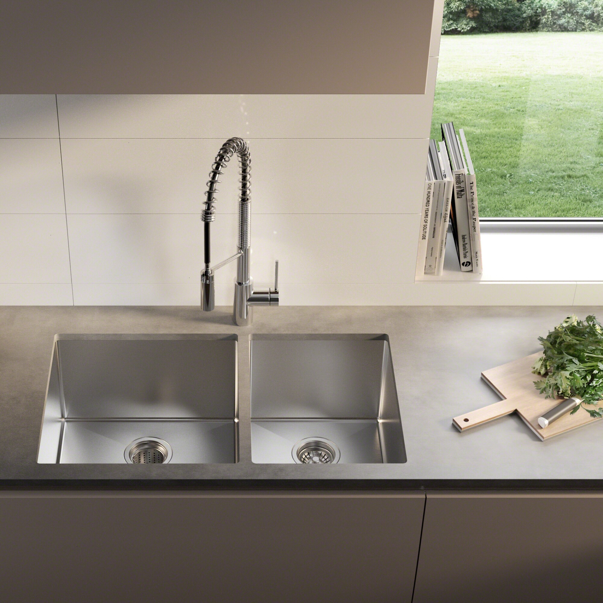 Kraus KHU103-33 Kitchen-Sinks - View #3