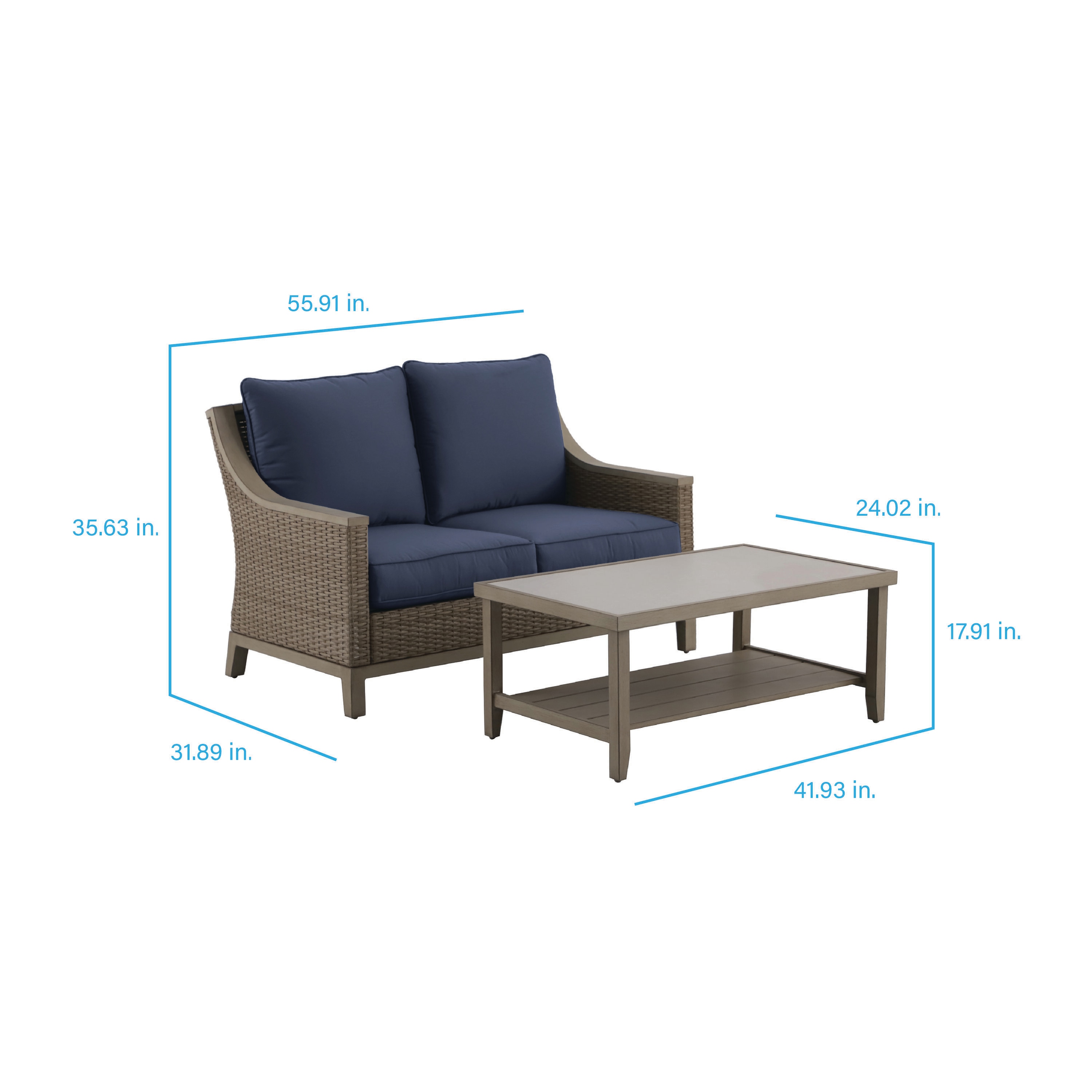 allen + roth FRS81528CL-A Patio-Conversation-Sets - View #4