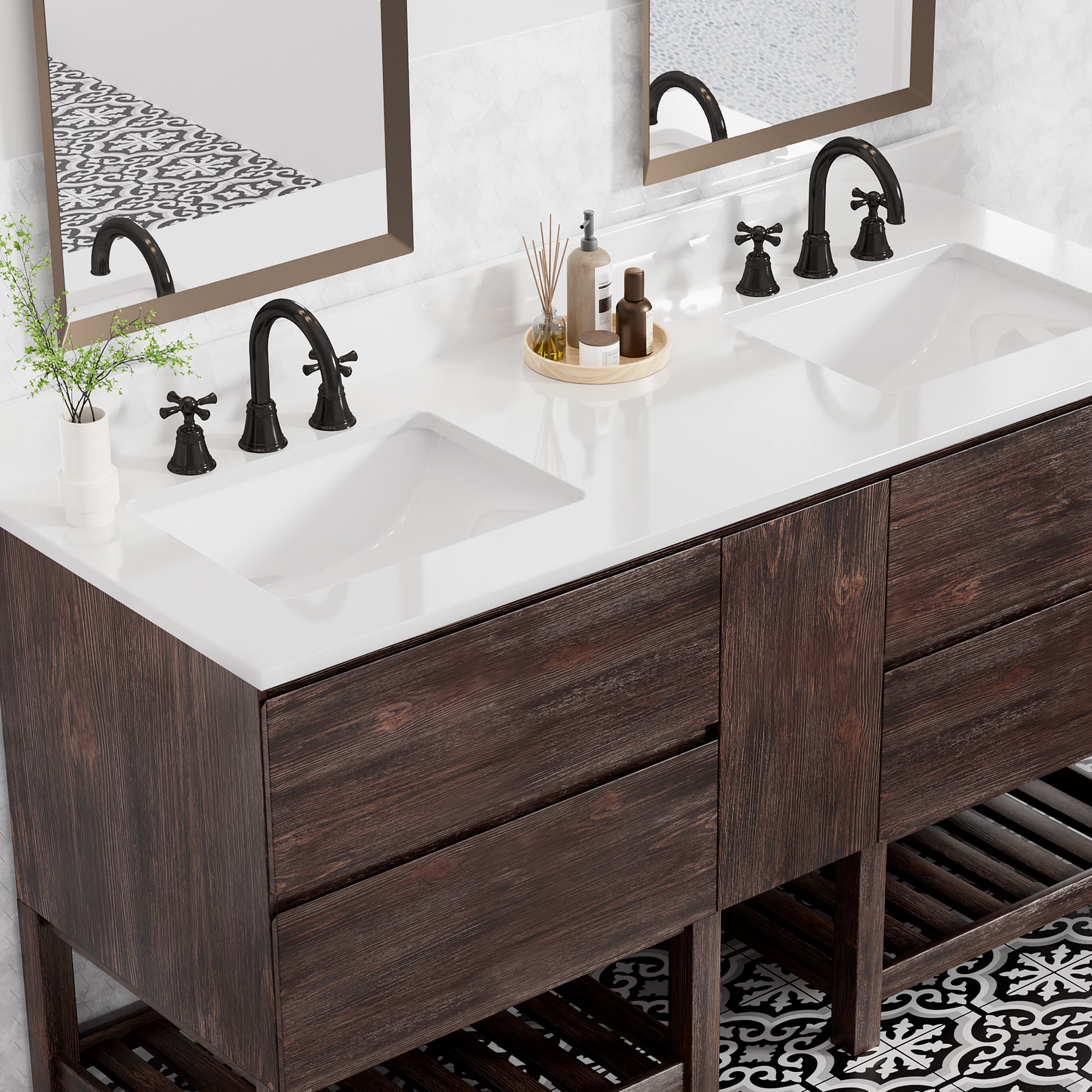 JEAREY JE-XNECWSF-DK Bath-Vanity-Combo - View #4