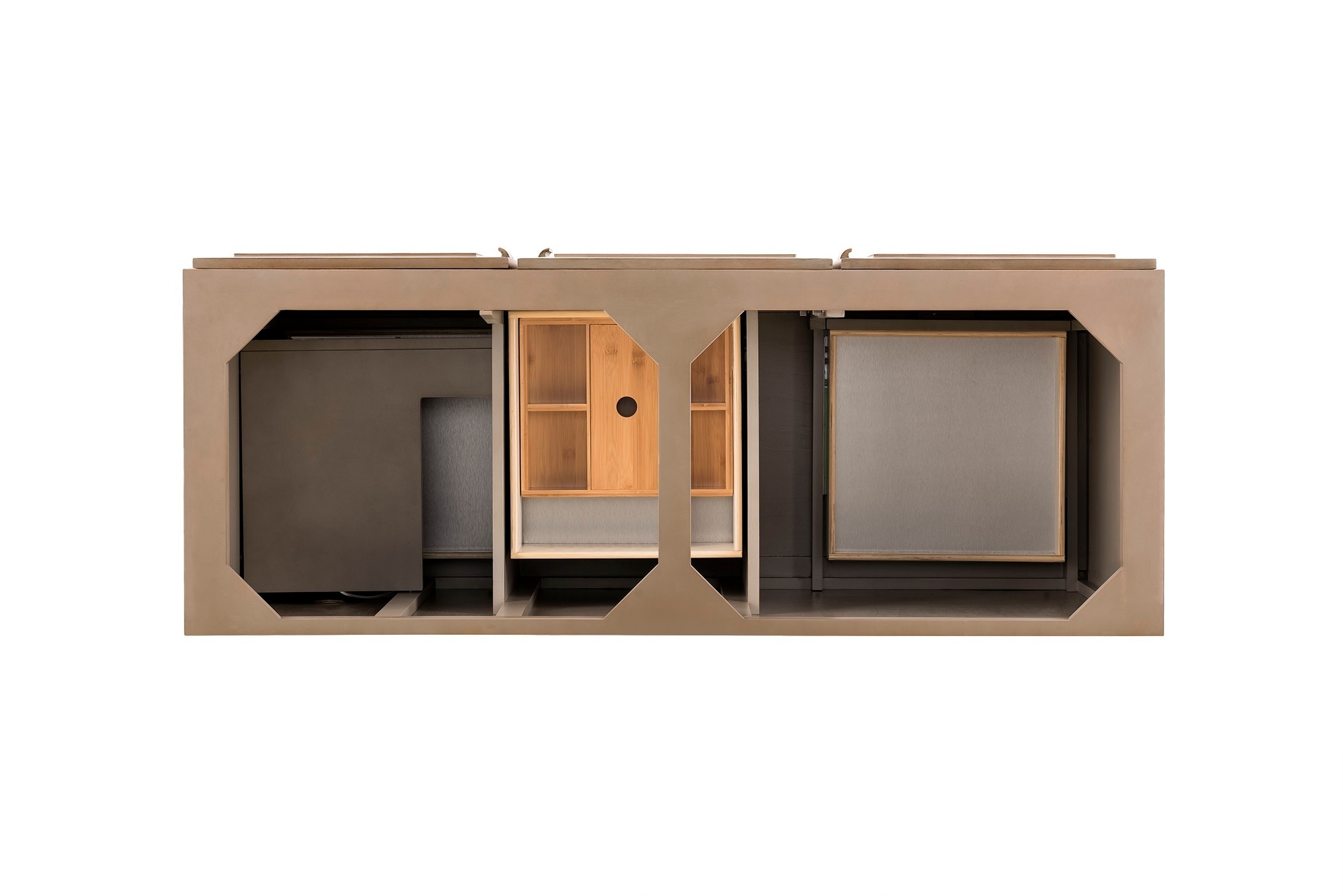 James Martin Vanities 620-V60D-WW vanities - View #2