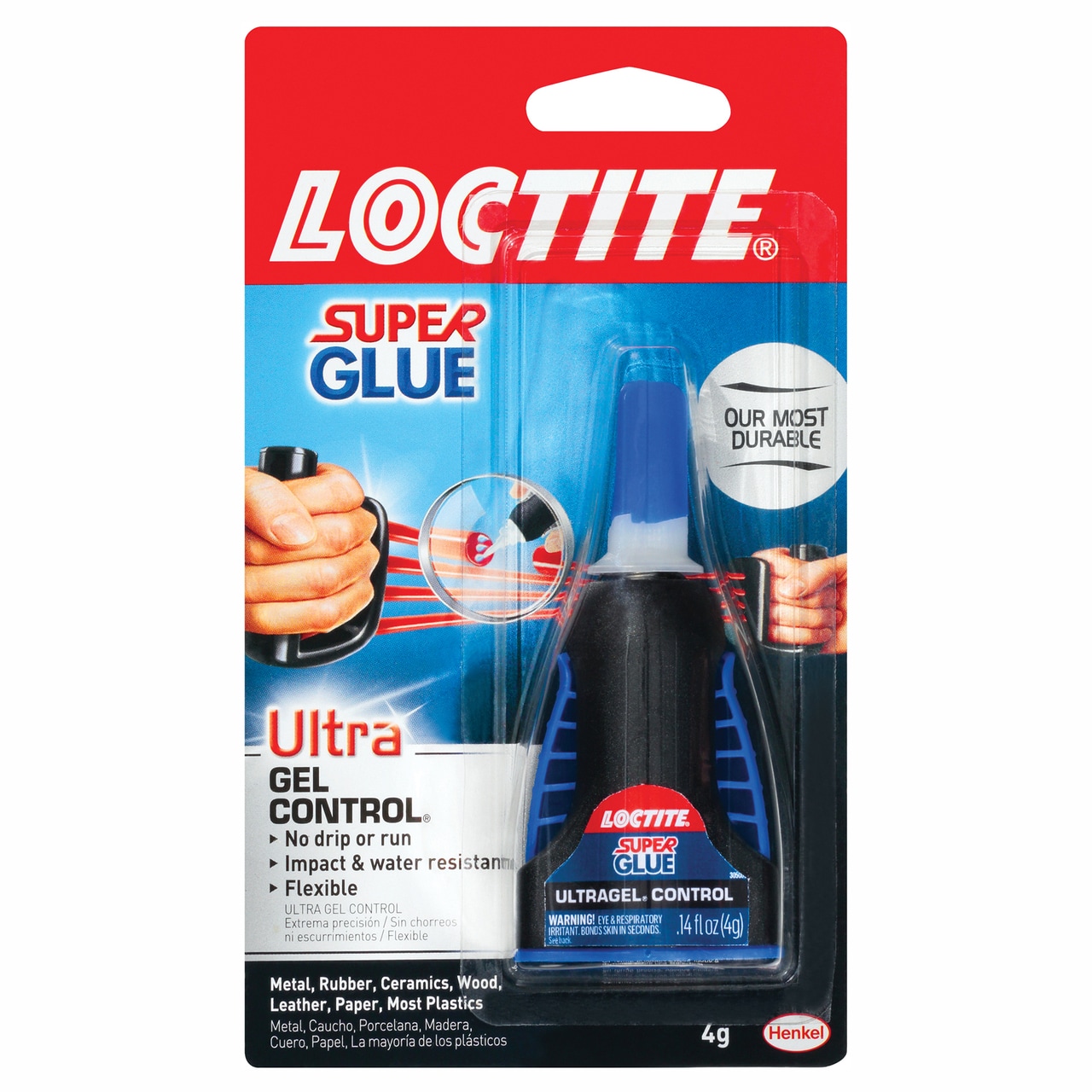 Loctite Super Glue Gel Control (Pack of 3), 3 pack - Kroger