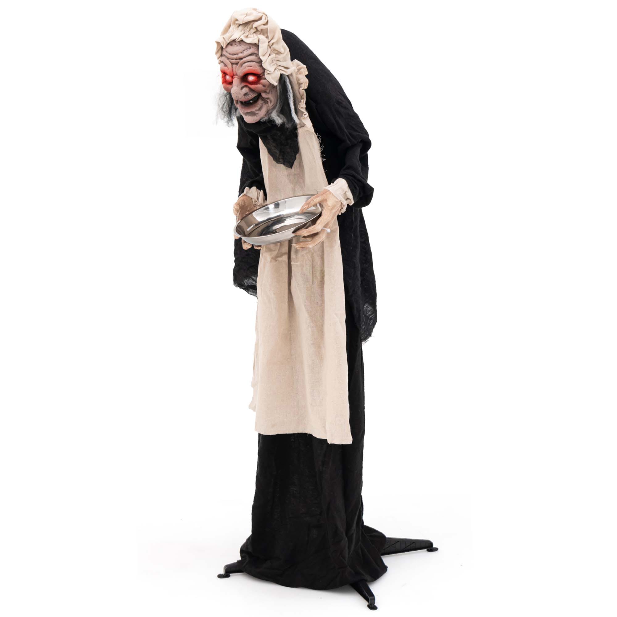Costway LWS00687 62.4-Inches Freestanding Howling Lighted Figurine