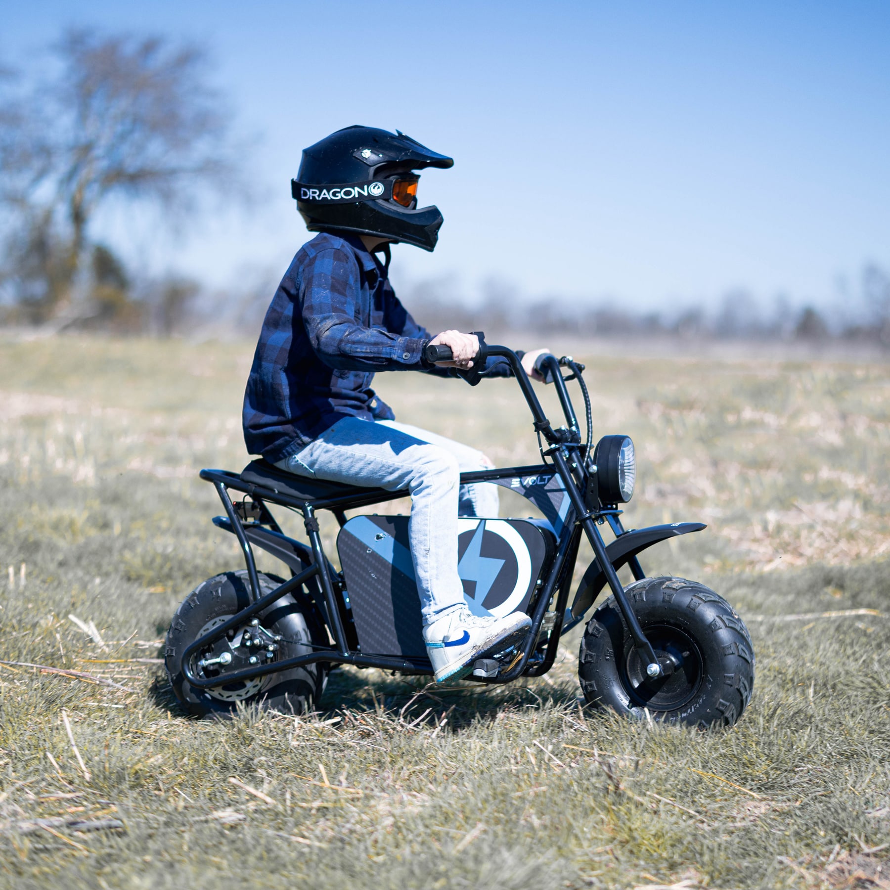 Diy electric mini gummipuffern bike